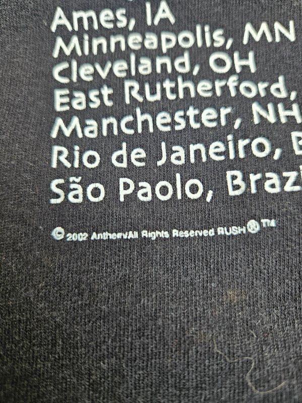 Other Rush Vapor Trails Tour 2002 M&O Knits Tee Size US XXL / EU 58 / 5 - 5 Thumbnail