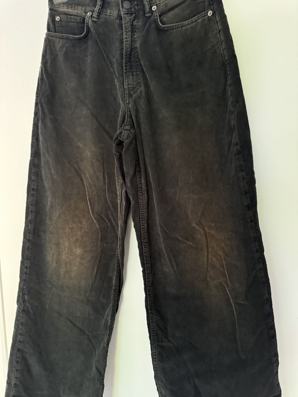 Acne Studios Acne Studios Straight-Leg Corduroy Trousers Size US 28 / EU 44 - 3 Thumbnail