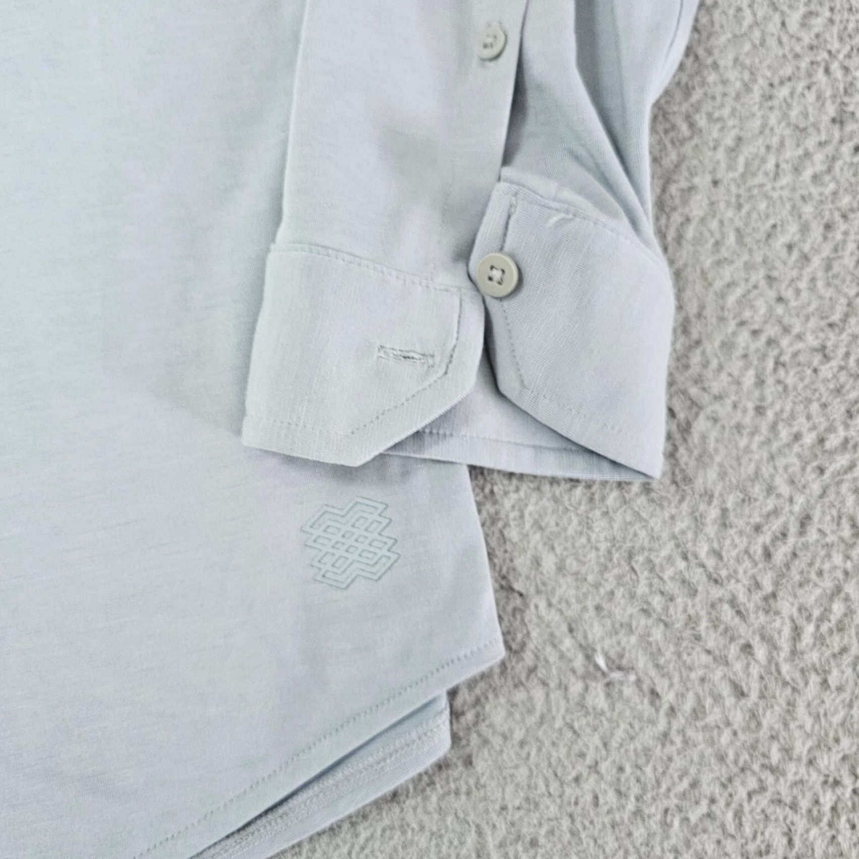 Vintage FLX Button-Up Shirt Men’s Small Gray Long Sleeve Collared Stretch Shirt Size US S / EU 44-46 / 1 - 7 Thumbnail