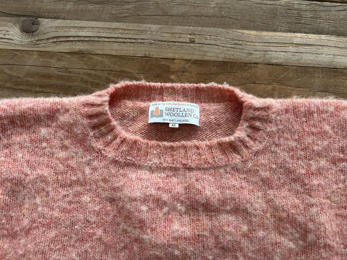 Brushed Shetland Wool Sweater