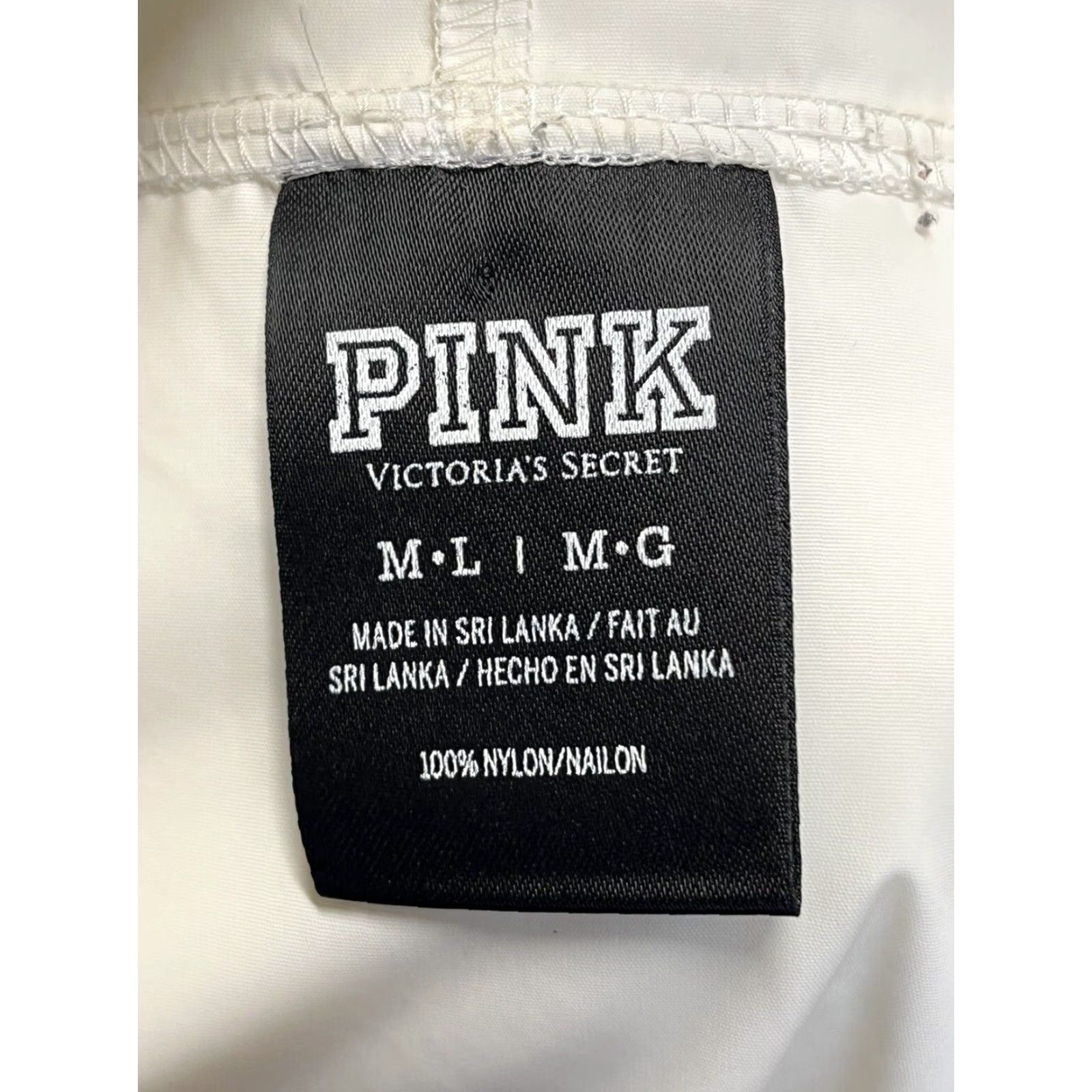 Victoria's Secret Victoria’s Secret Pink Windbreaker Rain Jacket Anorak Sz M L GUC Hood Pullover Size M / US 6-8 / IT 42-44 - 4 Thumbnail