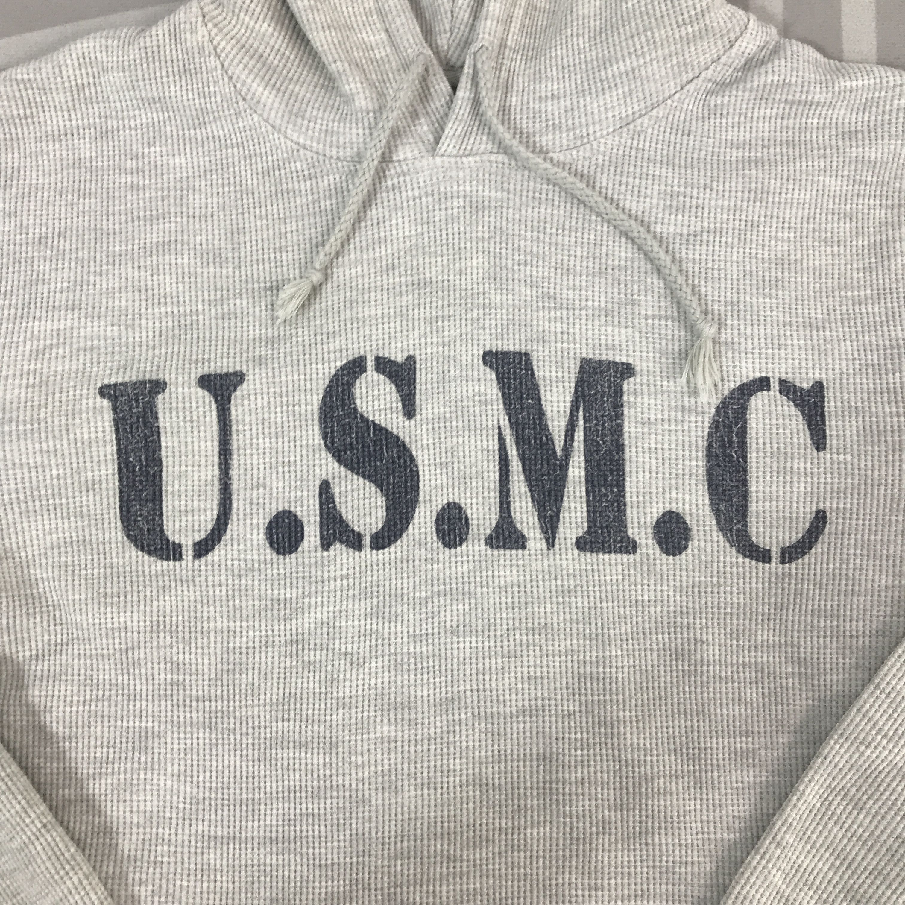 Avirex Vintage U.S.M.C Design Avirex Hoodie Sweatshirt Jacket Size US M / EU 48-50 / 2 - 9 Thumbnail