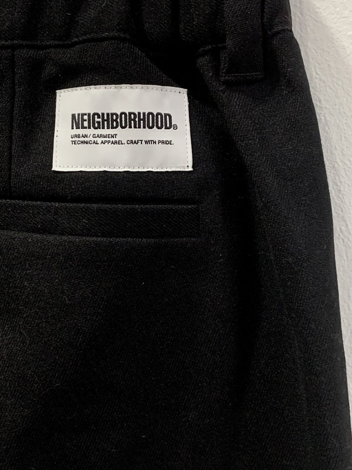 Neighborhood NEIGHBORHOOD AW2023 TAPERED SILHOUETTE PANTS Size US 29 - 6 Thumbnail