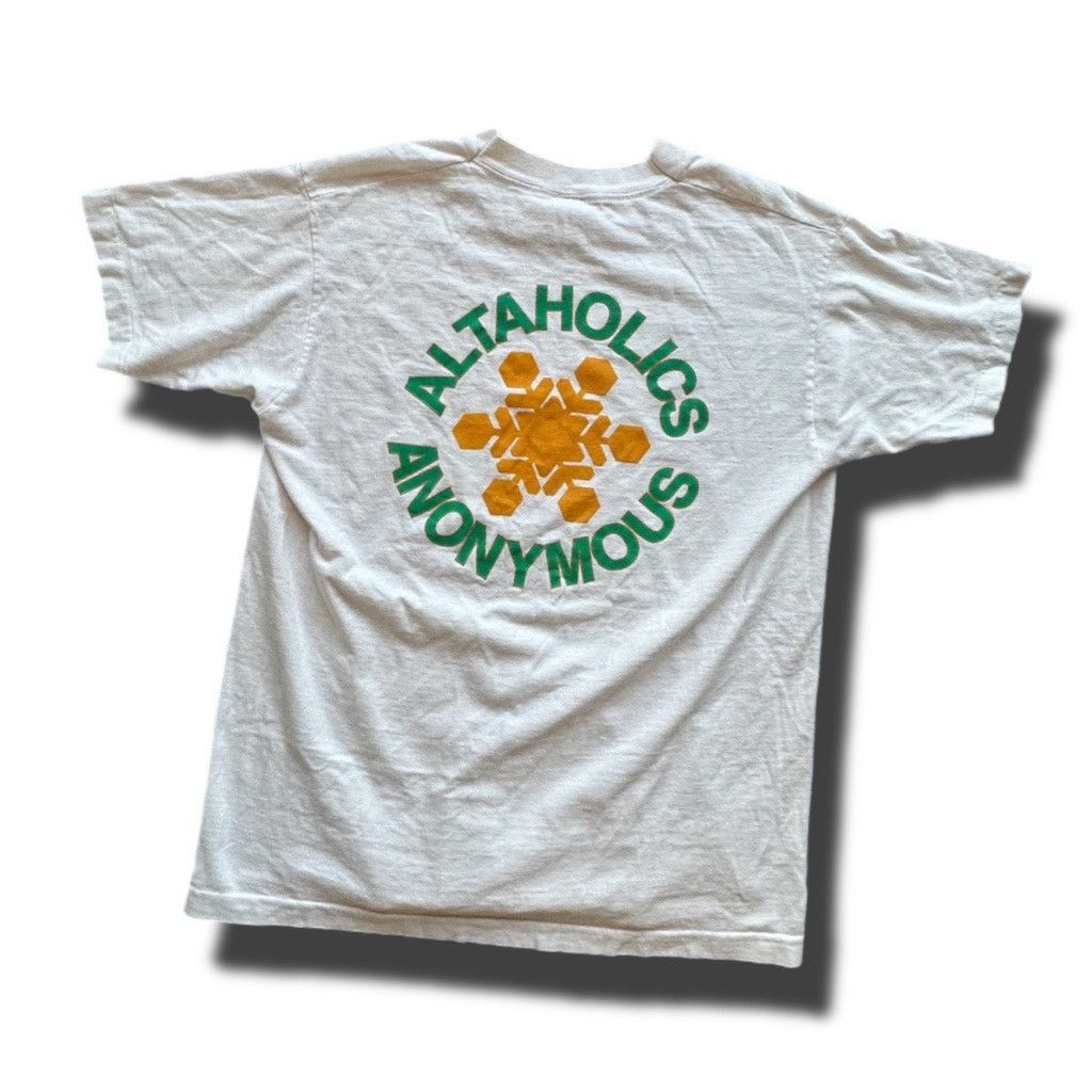 Fruit Of The Loom Vintage M '90s Single Stitch Altaholics Anonymous T-shirt Size US M / EU 48-50 / 2 - 1 Thumbnail