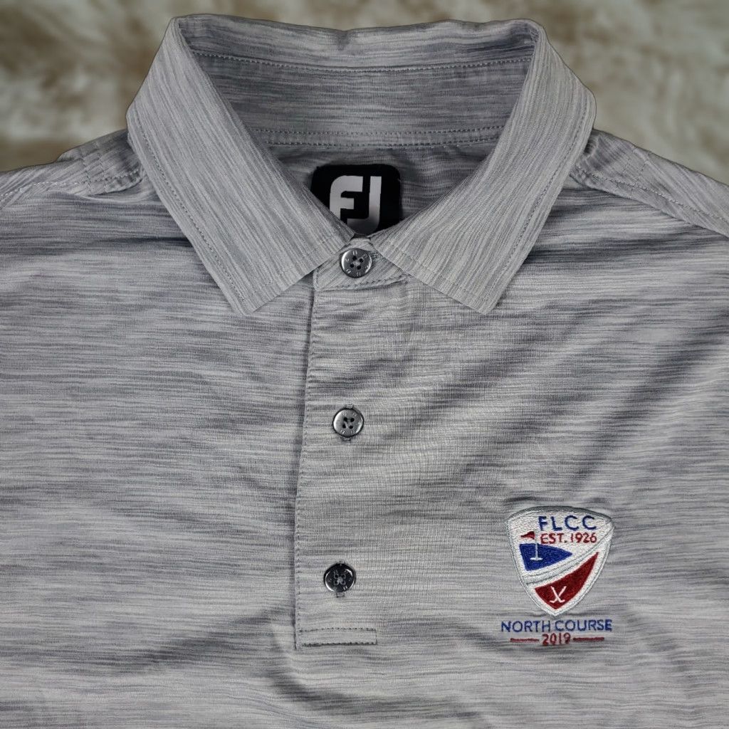 Footjoy FootJoy Polo Shirt Mens S Gray Fort Lauderdale Golf Casual Short Sleeve Shirt Size US S / EU 44-46 / 1 - 1 Thumbnail