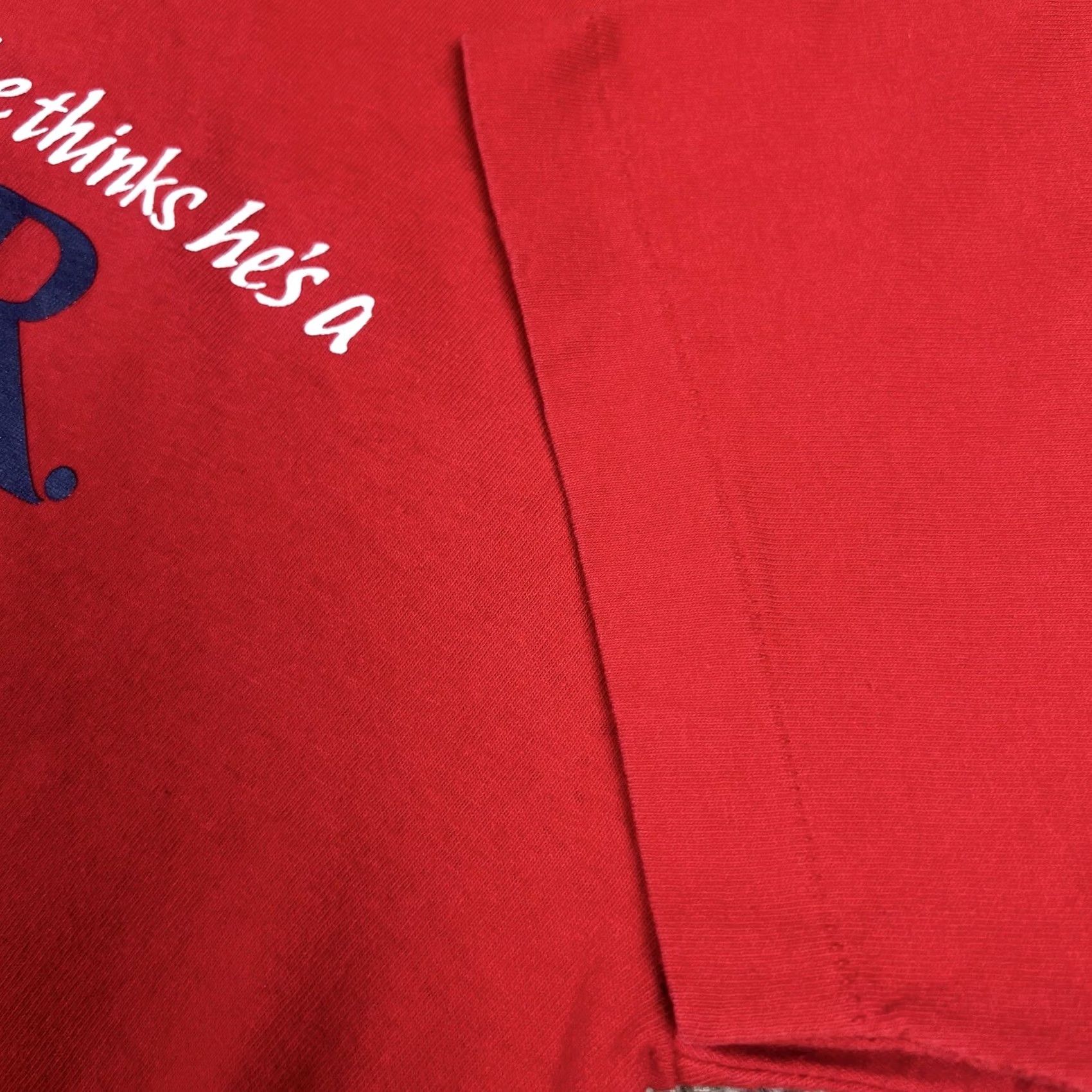 Fruit Of The Loom VINTAGE Virginia Slims Cigarettes Graphic T-Shirt Medium Single Stitch Shirt Unisex Adults M Red 90s Cigarettes Graphic Print Size US M / EU 48-50 / 2 - 5 Thumbnail