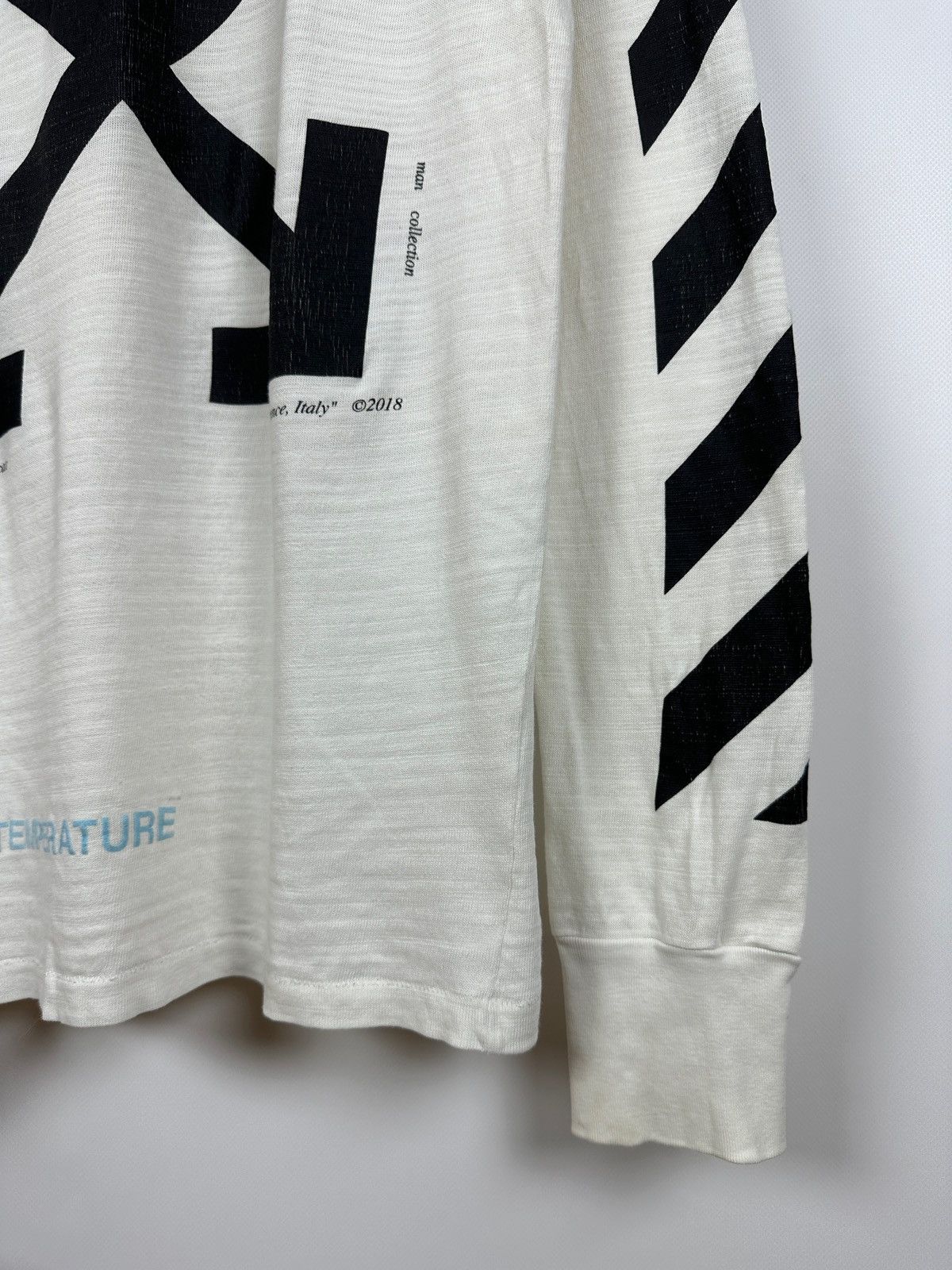 Off-White Off-White Mona Lisa Temperature Long Sleeve Shirt Size US M / EU 48-50 / 2 - 19 Thumbnail