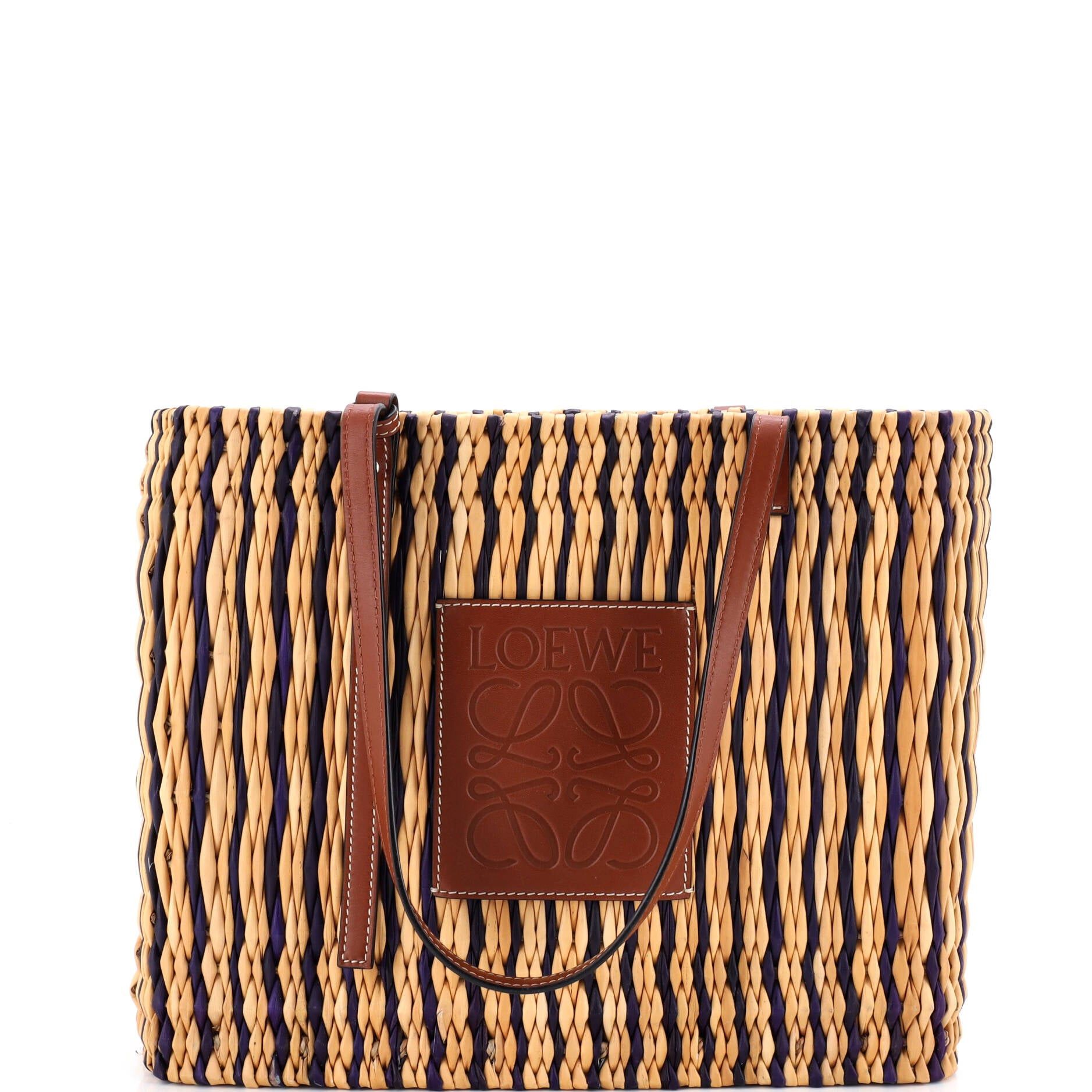 Loewe Paula's Ibiza Square Basket Tote Size ONE SIZE - 1 Thumbnail
