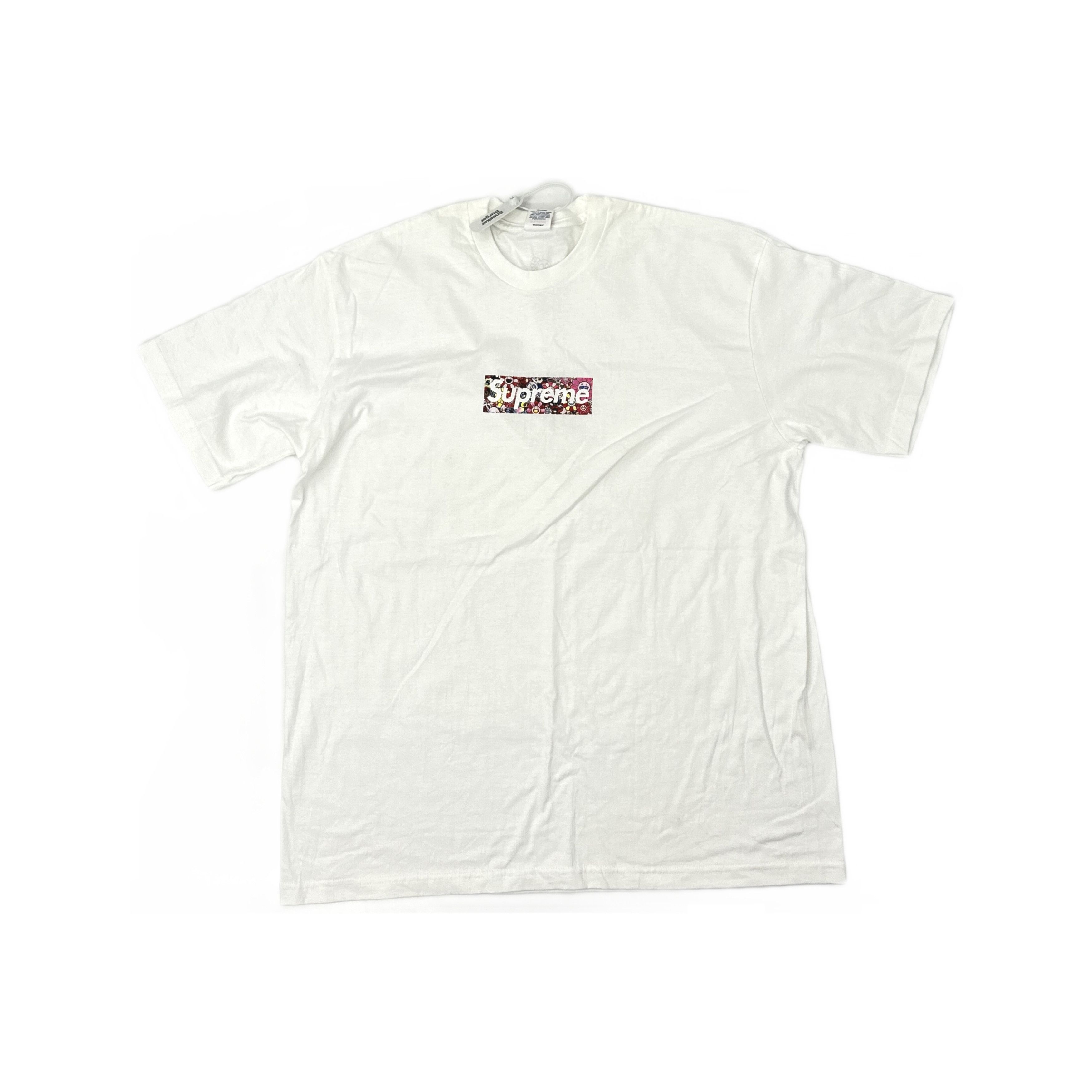 Supreme Suprême « Bonjour Madame » box logo tee shirt opening