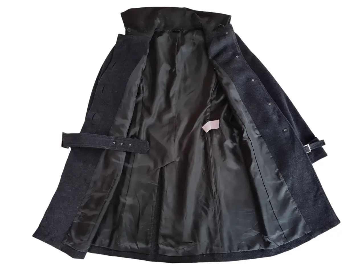 Comme Ca Ism Comme Ca Ism Wool Long Jacket Belt Strap Size M / US 6-8 / IT 42-44 - 4 Thumbnail
