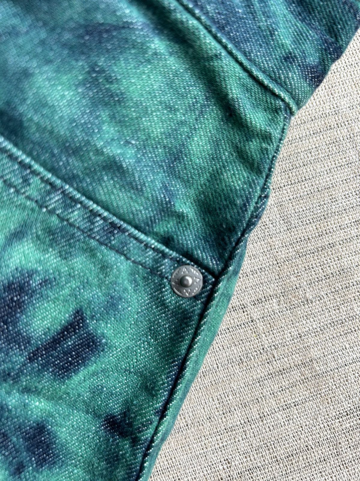 Japanese Brand × Kapital × Vintage Japanese Brand Crespi Rare design Jeans ☠️ Size US 27 - 7 Thumbnail
