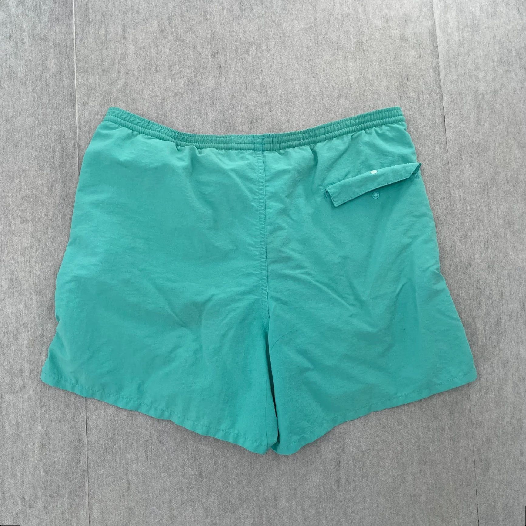 Patagonia Patagonia Shorts Adult Small Aqua Green Baggies Lined Pockets Stretch Mens 32 Size US 29 - 2 Thumbnail