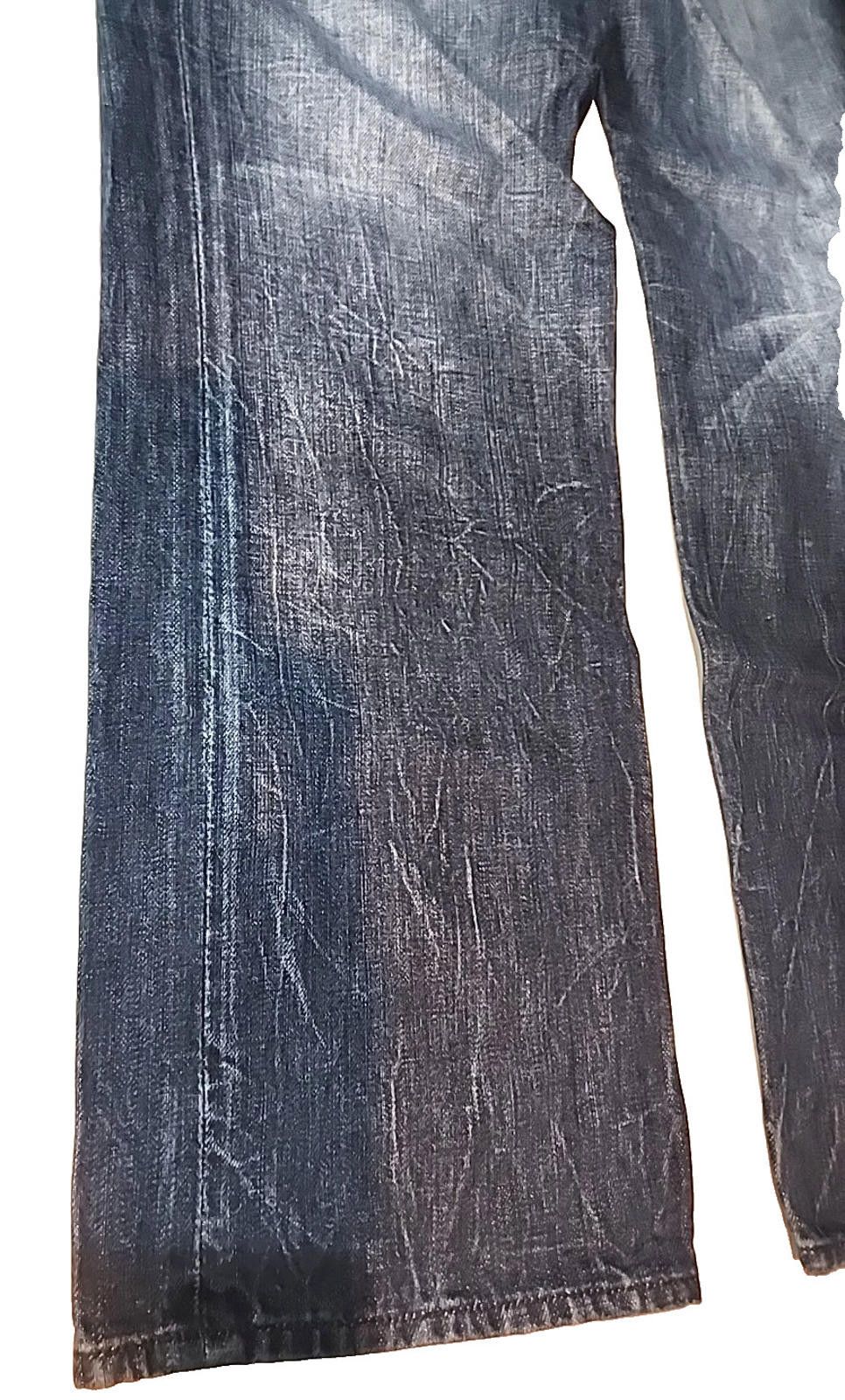 Seven 7 Seven For All Man Kind Blue Jeans Distressed 38Wx33L Size US 38 / EU 54 - 4 Thumbnail