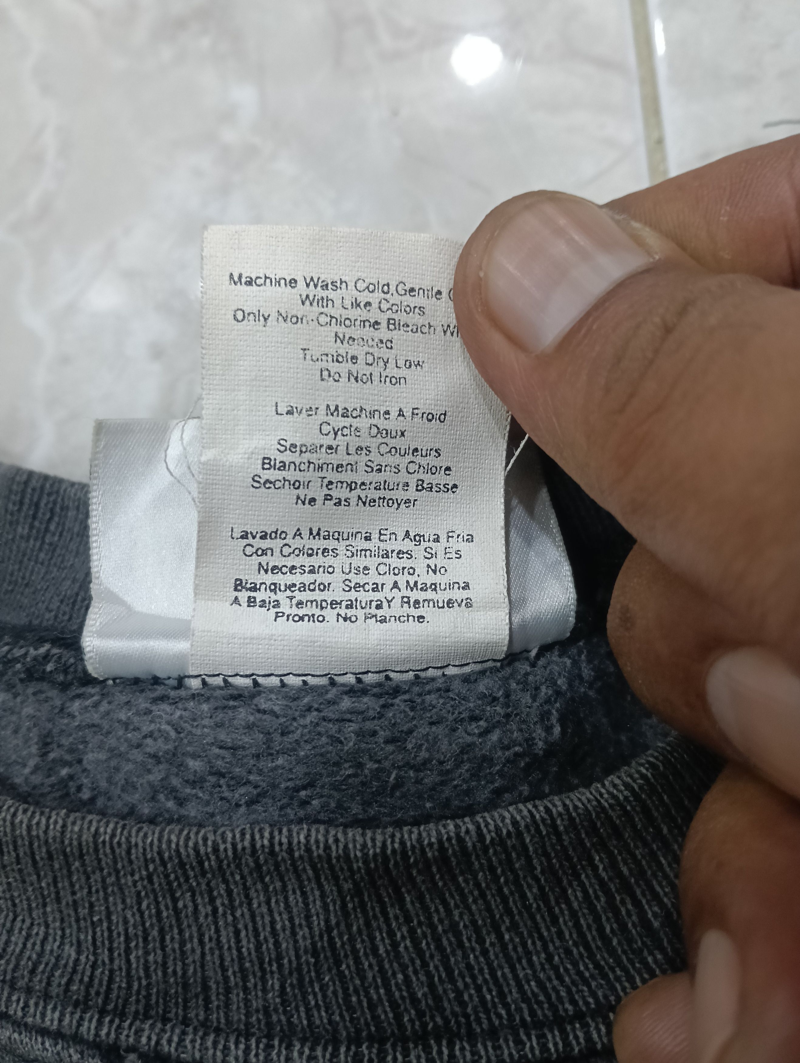 DKNY Vintage Spellout DKNY Sweat Size US XXL / EU 58 / 5 - 8 Thumbnail