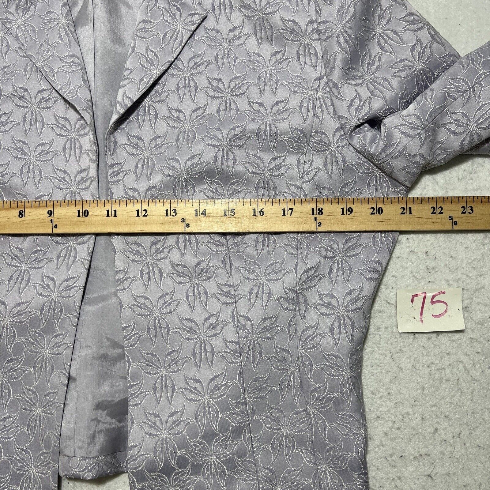 Adrianna Papell Adrianna Papell 16 Open Front Blazer Jacket Skirt Suit Set Size XXL / US 16-18 / IT 52-54 - 8 Thumbnail