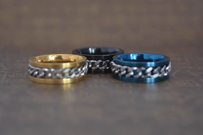 Jewelry Future Jewelry Rings Open Size Chrome Ring (Size 7-13) Size ONE SIZE - 6 Thumbnail