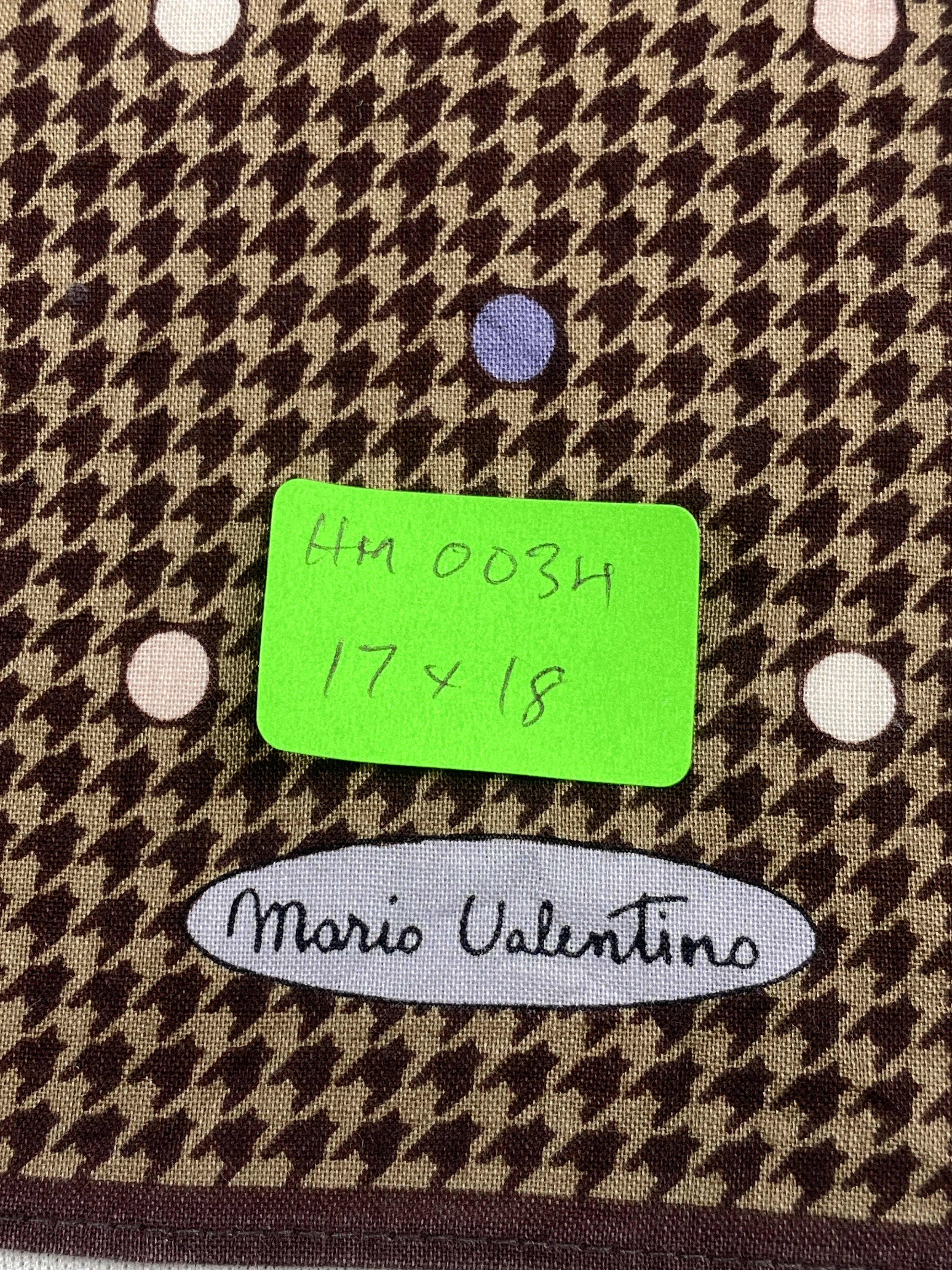 Mario Valentino Mario Valentino Handkerchief Pocket Square Bandana HM0034 Size ONE SIZE - 7 Thumbnail
