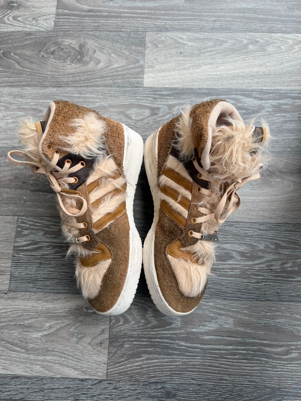 Adidas Adidas Rivalry Hi Star Wars 'Chewbacca' Sneakers Sz 42 Size US 9 / EU 42 - 7 Thumbnail