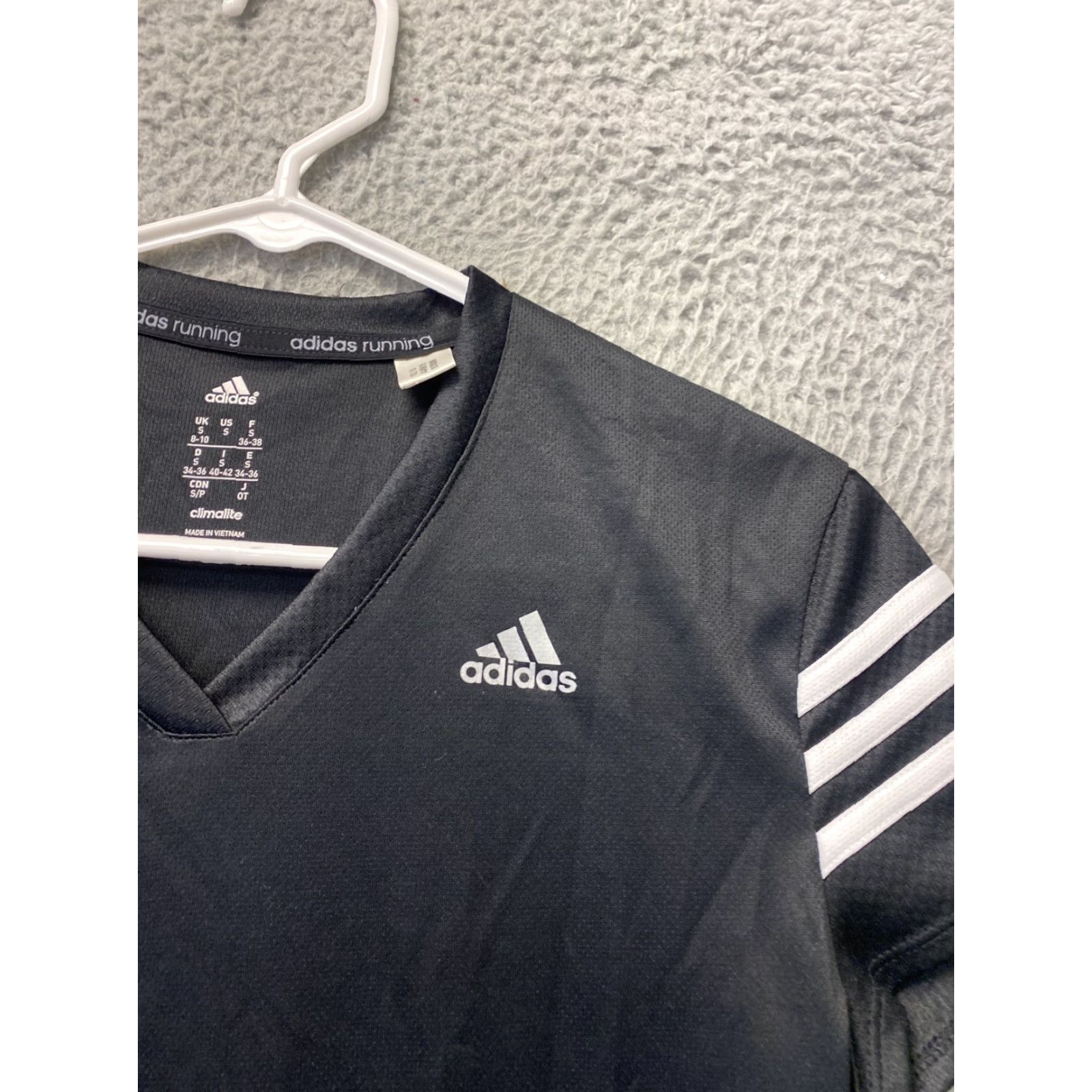 Adidas Adidas shirt Women S Black Polyester 100% /99-14 Sports Loungewear Regular Casual Basic Mens? Size S / US 4 / IT 40 - 2 Thumbnail