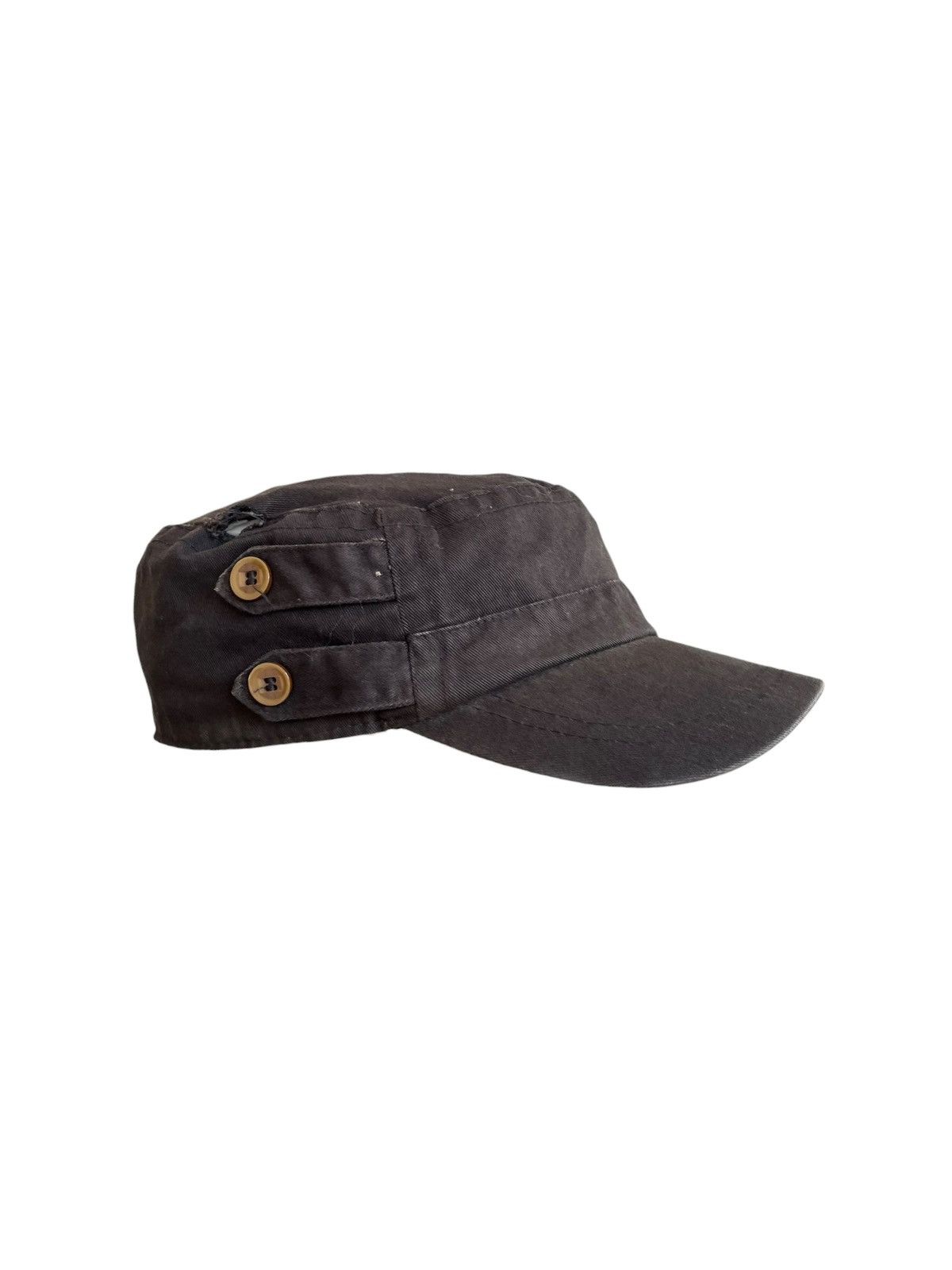 Japanese Brand Sun Faded Distressed Napoleon Cadet Hat Size ONE SIZE - 1 Thumbnail