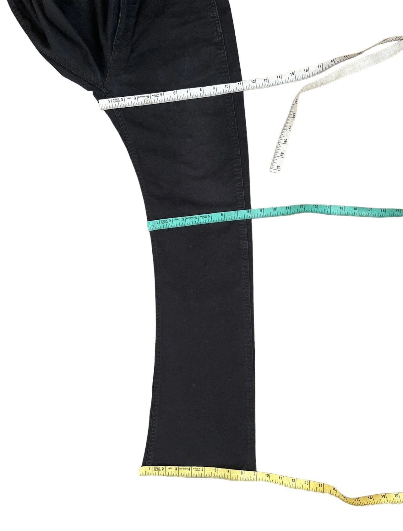 junhashimoto Jun Hashimoto Japan Stretch Fade Black Flare Pant Size US 32 / EU 48 - 5 Thumbnail