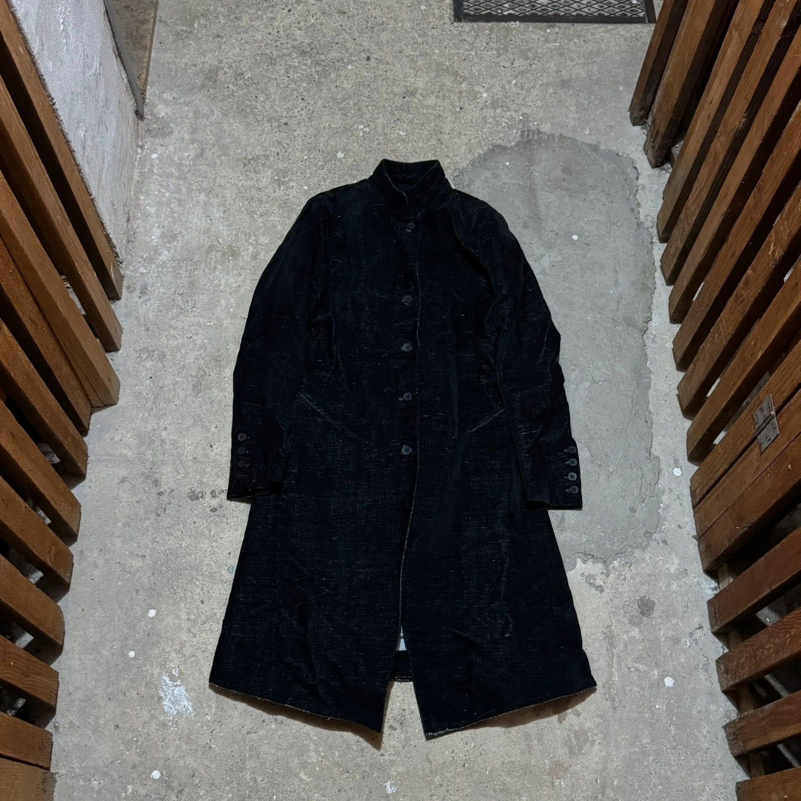 Masnada Masnada cotton/linen avant garde long coat Size M / US 6-8 / IT 42-44 - 3 Thumbnail