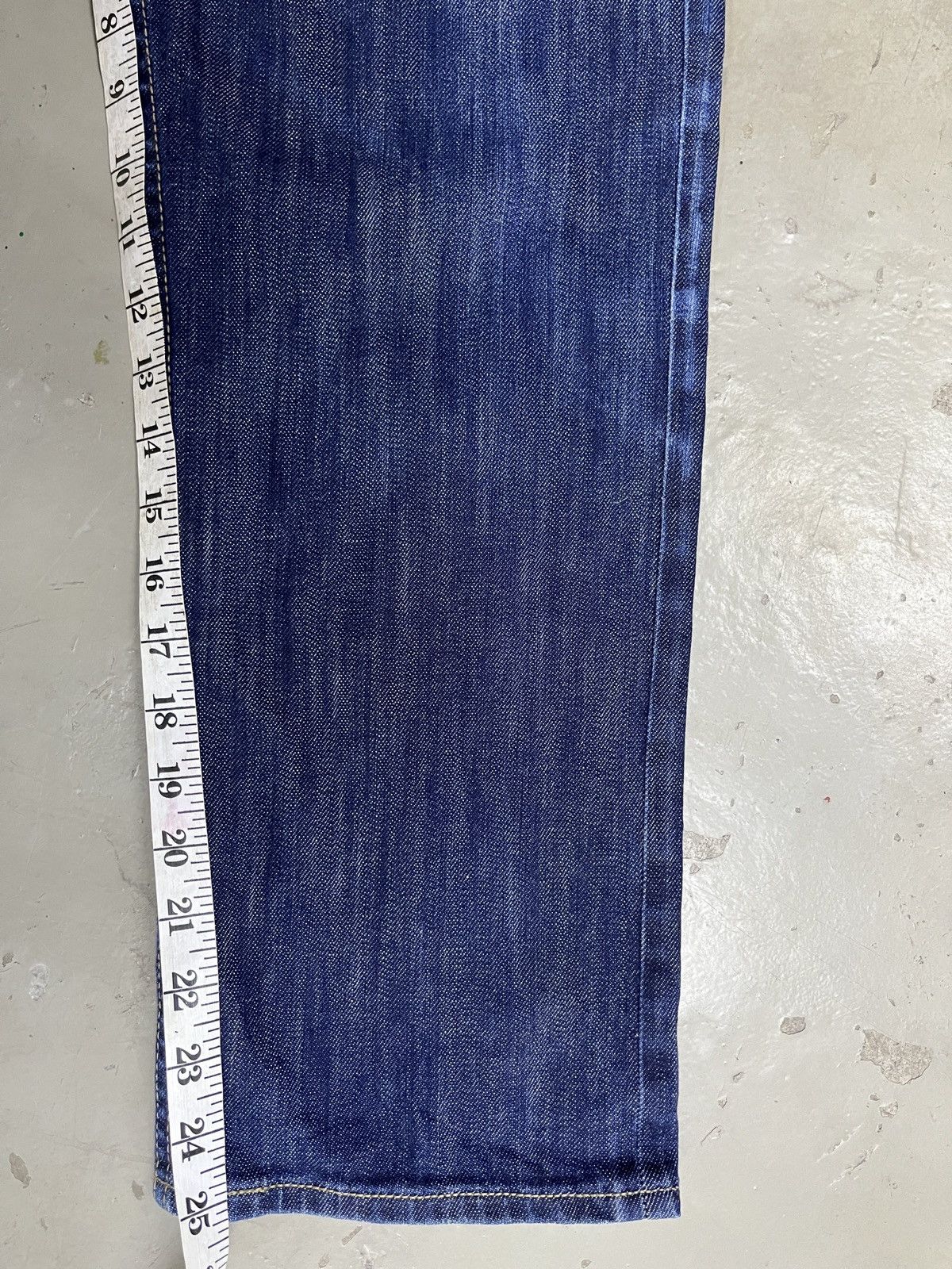 Burberry Burberry BRIT Non Selvedge Indigo Denim Straight Cut Jeans Size US 32 / EU 48 - 12 Thumbnail