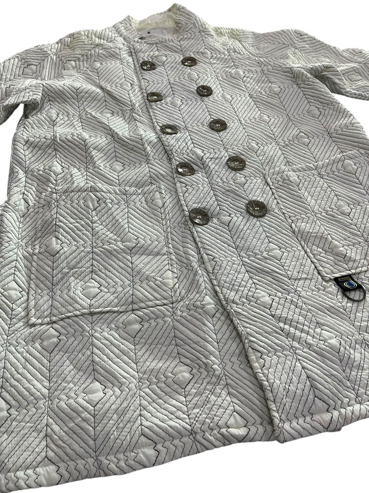 Diesel Vintage 90s Diesel Female Double Breasted Coat Size M / US 6-8 / IT 42-44 - 6 Thumbnail