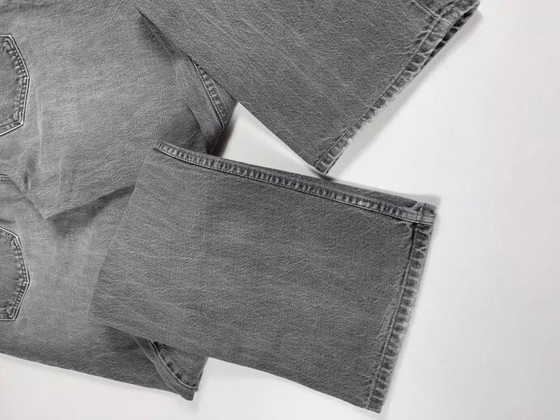 Helmut Lang HELMUT LANG Water-washed grey straight jeans Size US 34 / EU 50 - 4 Thumbnail