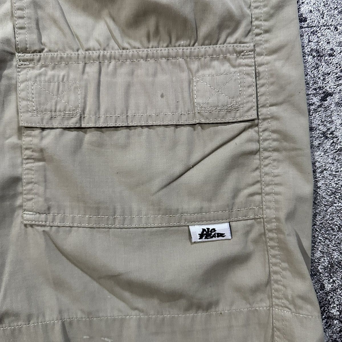 No Fear Vintage Y2K No Fear Nylon Multi Pocket Shortpants Size US 30 / EU 46 - 4 Thumbnail