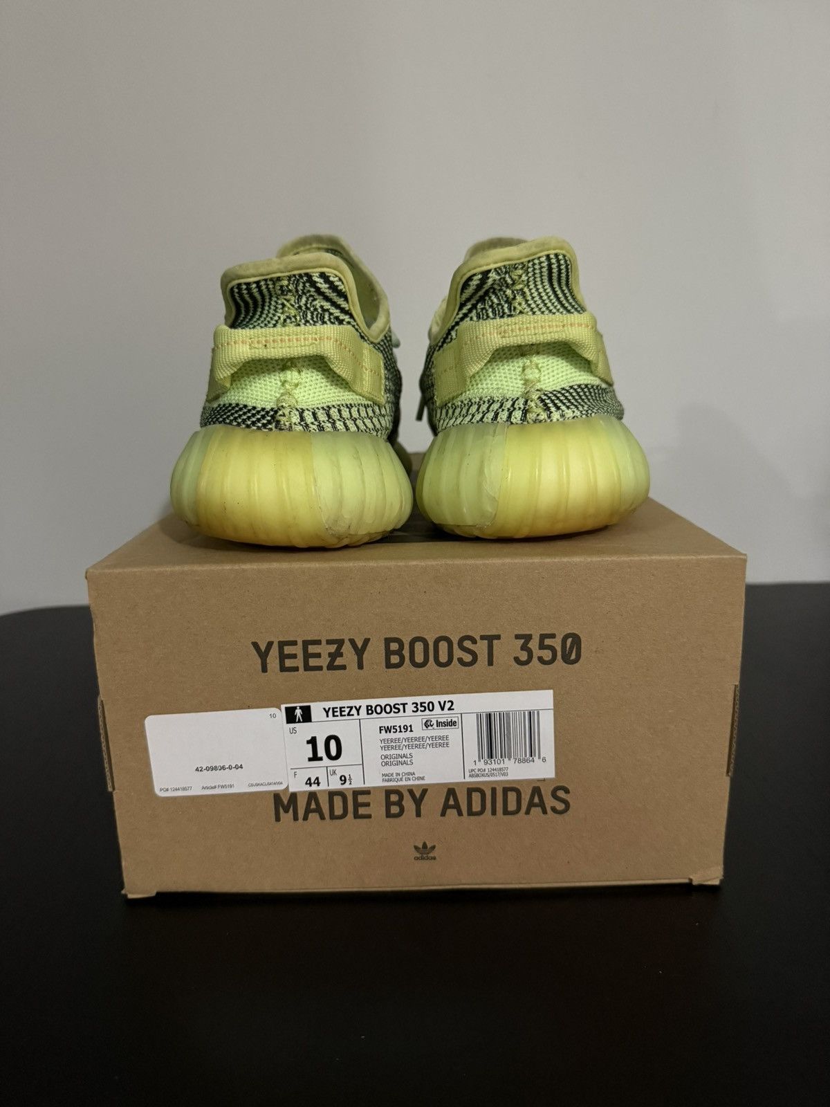 Adidas × Kanye West Adidas Yeezy Boost 350 V2 Yeezreel US 10 UK 9.5 w/ Receipt Size US 10 / EU 43 - 2 Thumbnail
