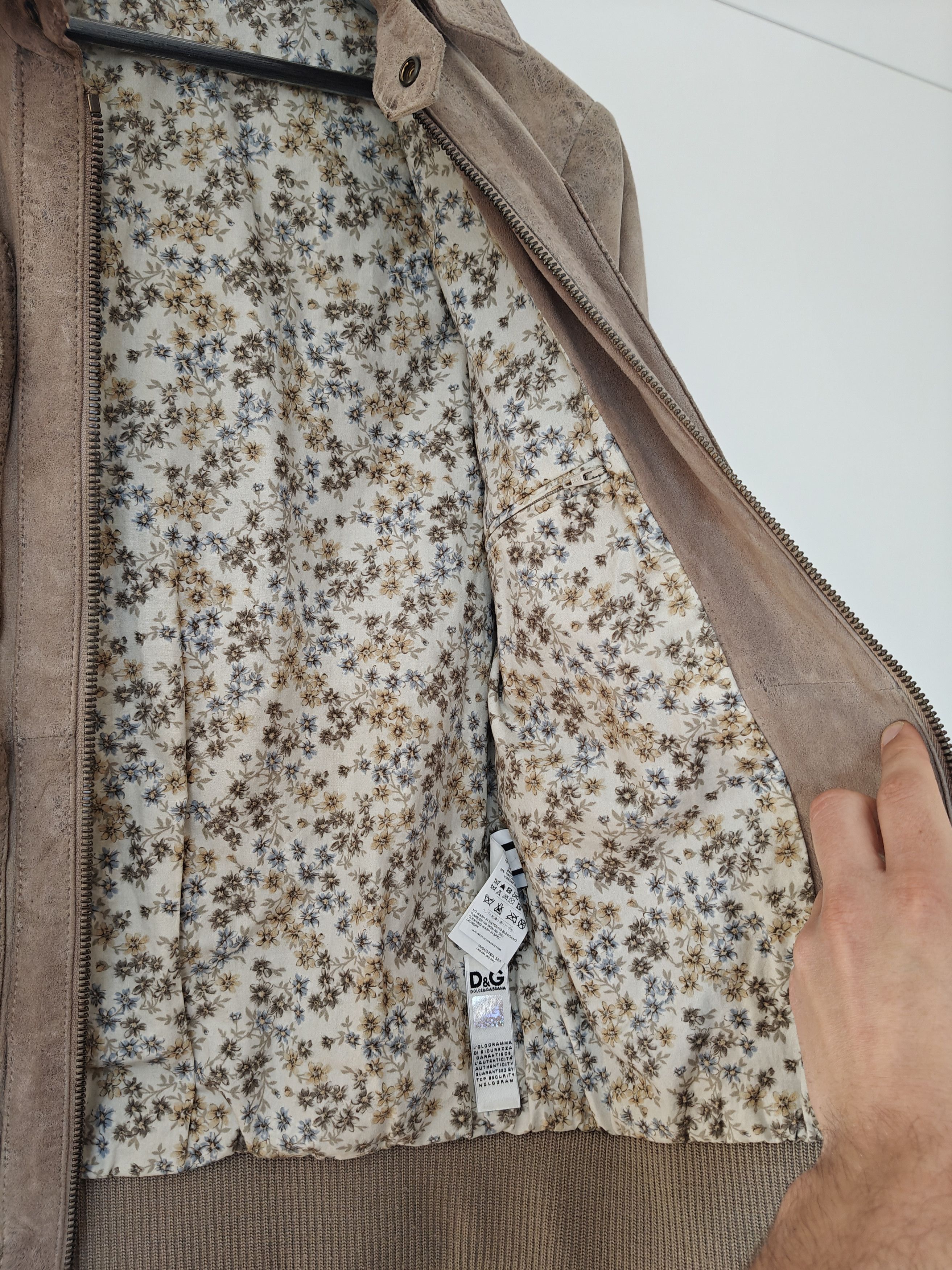 Dolce & Gabbana vintage Dolce & Gabbana waxed goatskin jacket Size US S / EU 44-46 / 1 - 12 Thumbnail