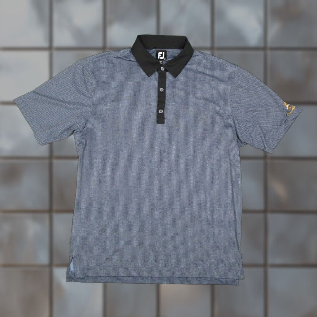 Footjoy FootJoy Shirt Mens Large Blue Check Golf Performance Polo 2020 Legends Cup Size US L / EU 52-54 / 3 - 1 Thumbnail