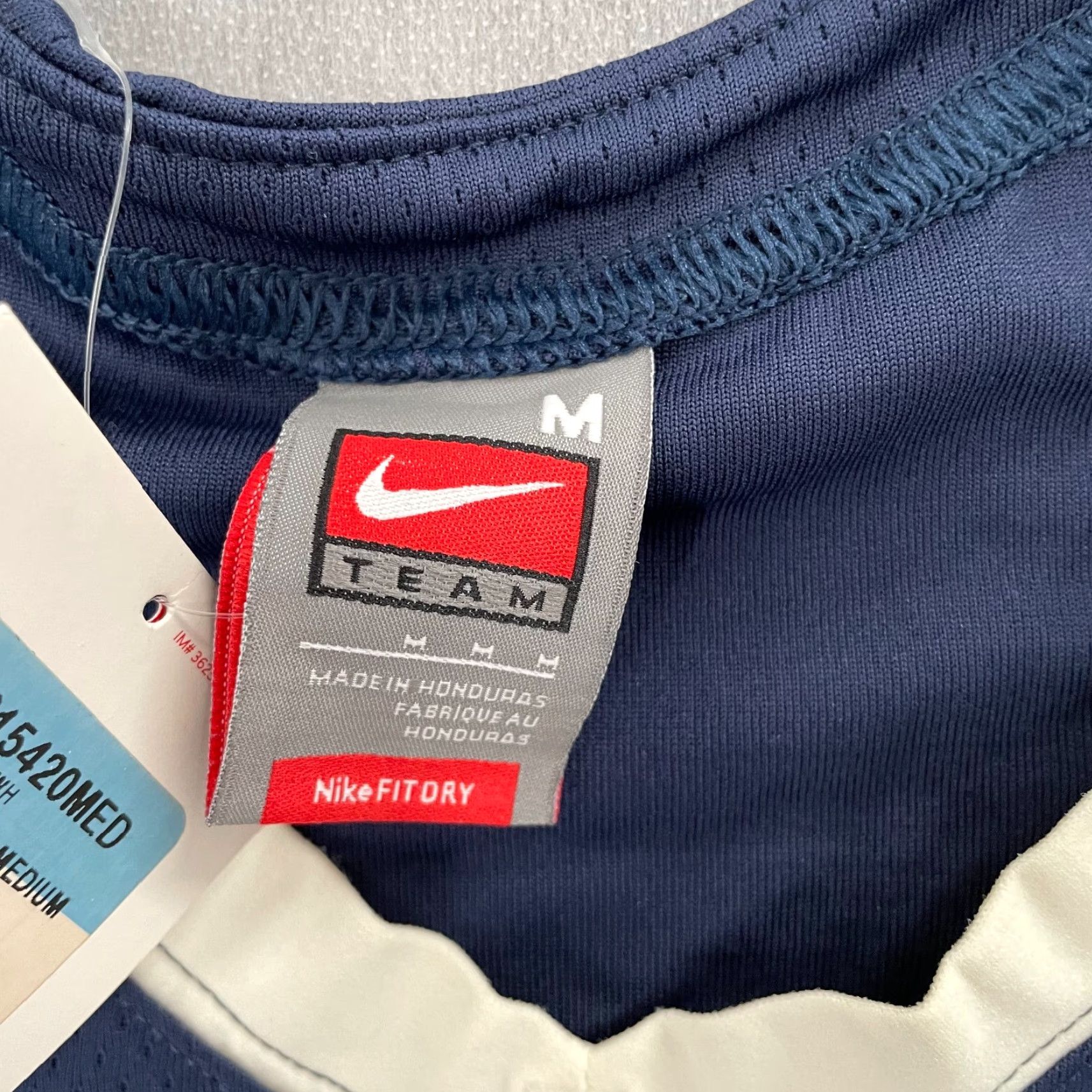 Nike Nike Rugby Shirt Mens M Blue Jersey Six Nations Dri-FIT New Adult Medium Sports/Activewear Shirt Size US M / EU 48-50 / 2 - 7 Thumbnail