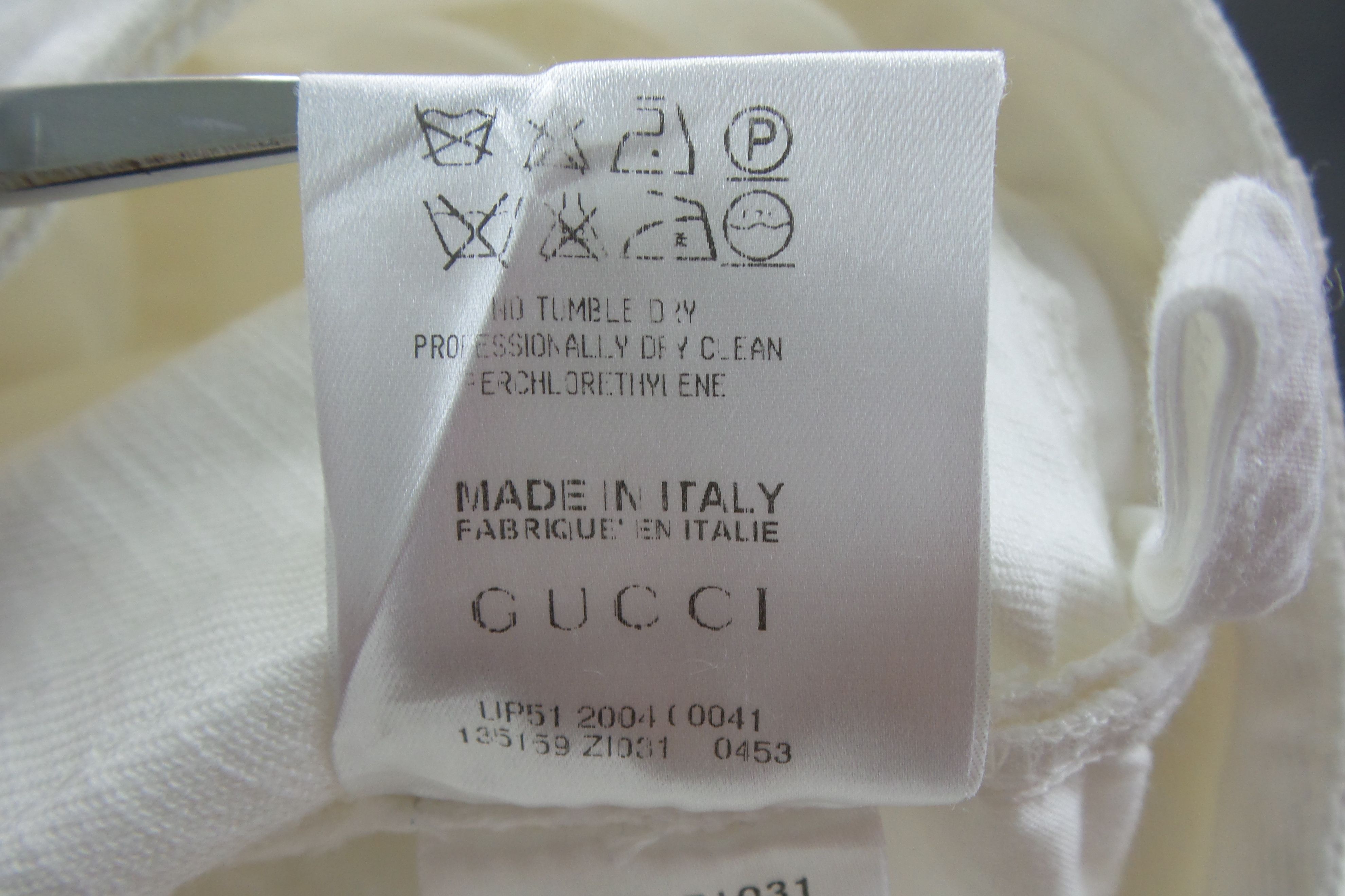 Gucci FOR HER Gucci Italy Plain White Jeans W15xL39 Size 30" / US 8 / IT 44 - 7 Thumbnail