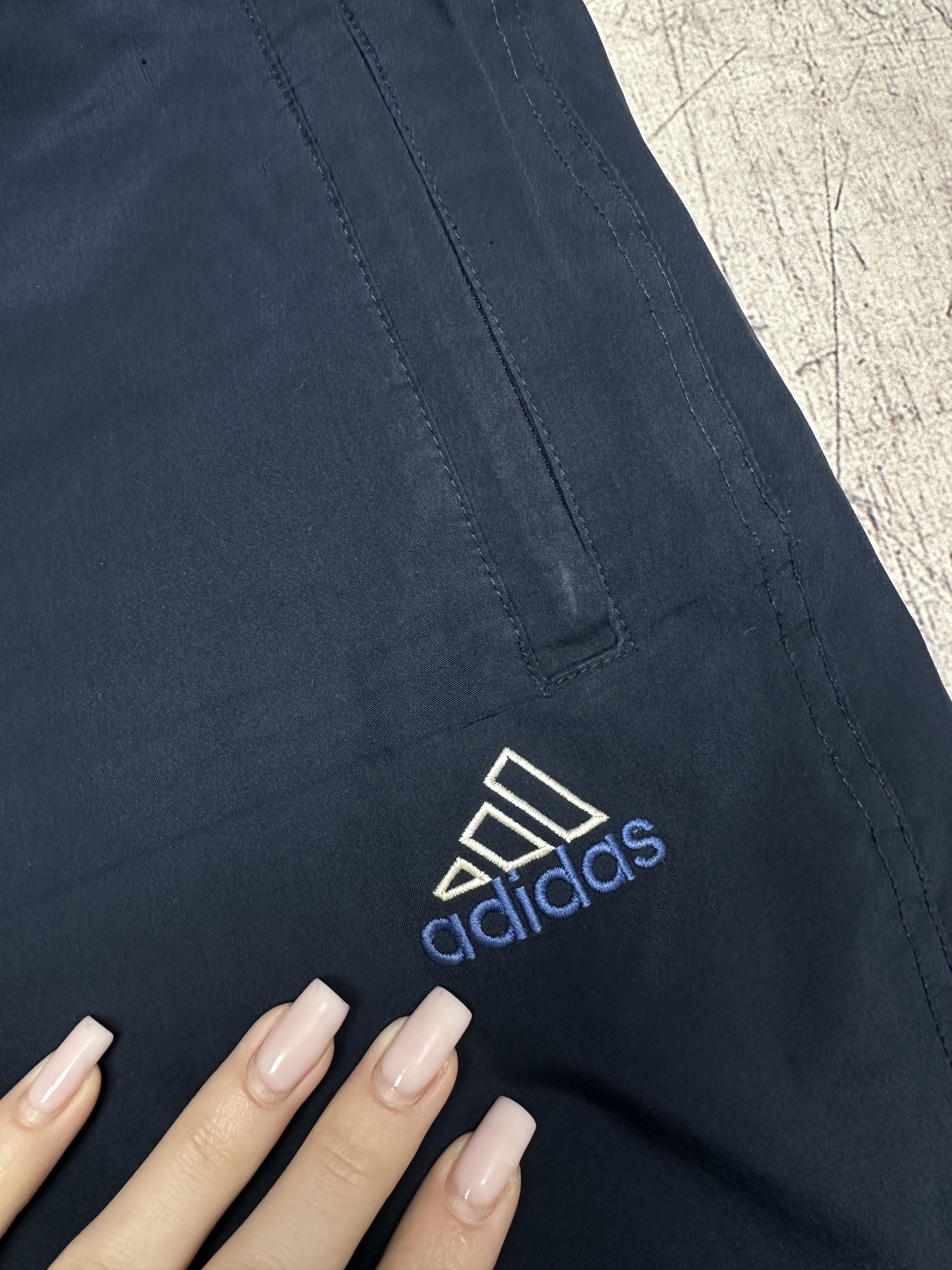 Adidas Adidas Vintage Mens Nylon Suit Jacket + Track Pants Size US 34 / EU 50 - 11 Thumbnail