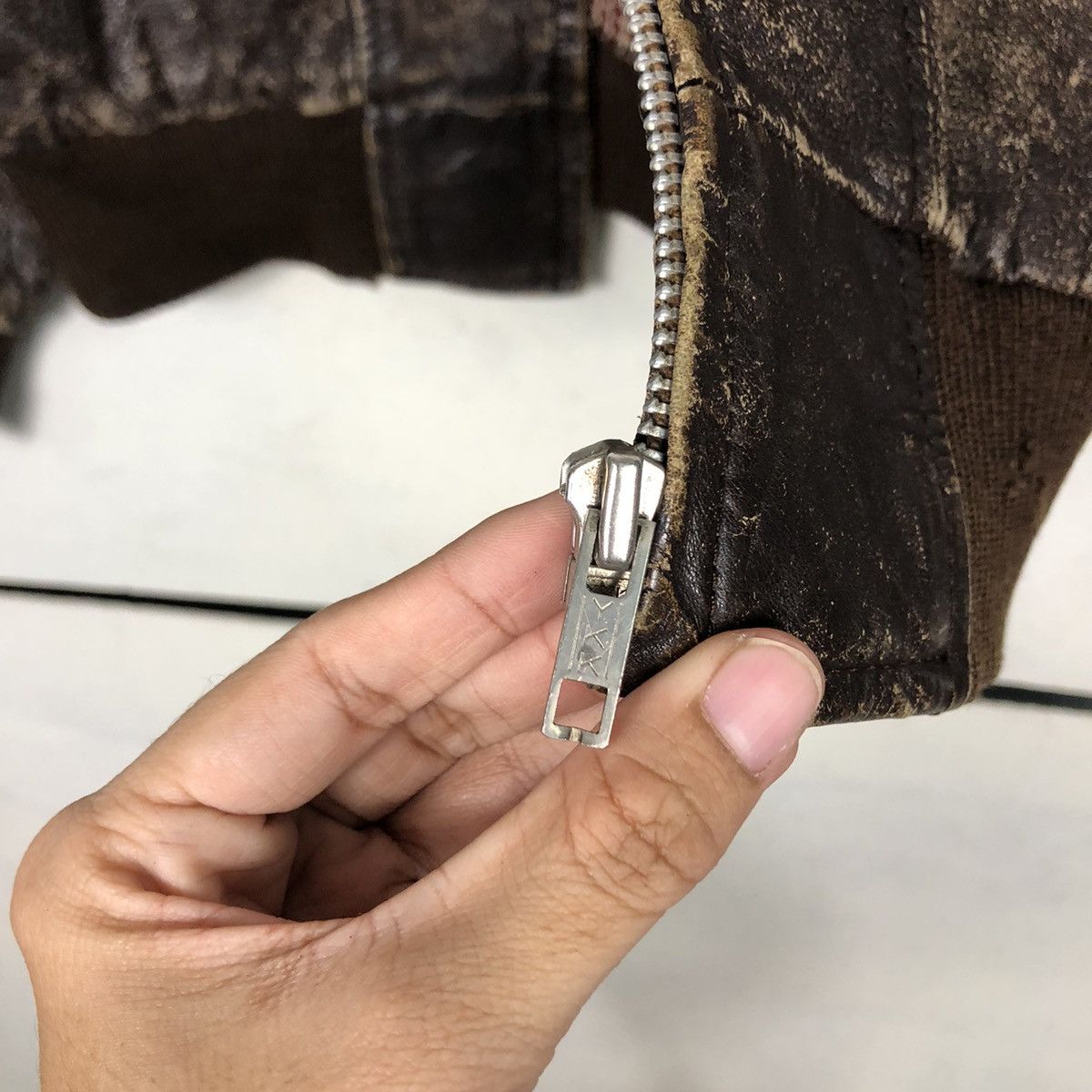 Japanese Brand 📌Vintage Genuine Leather Jacket Deluxe Japan Made Size US L / EU 52-54 / 3 - 17 Thumbnail