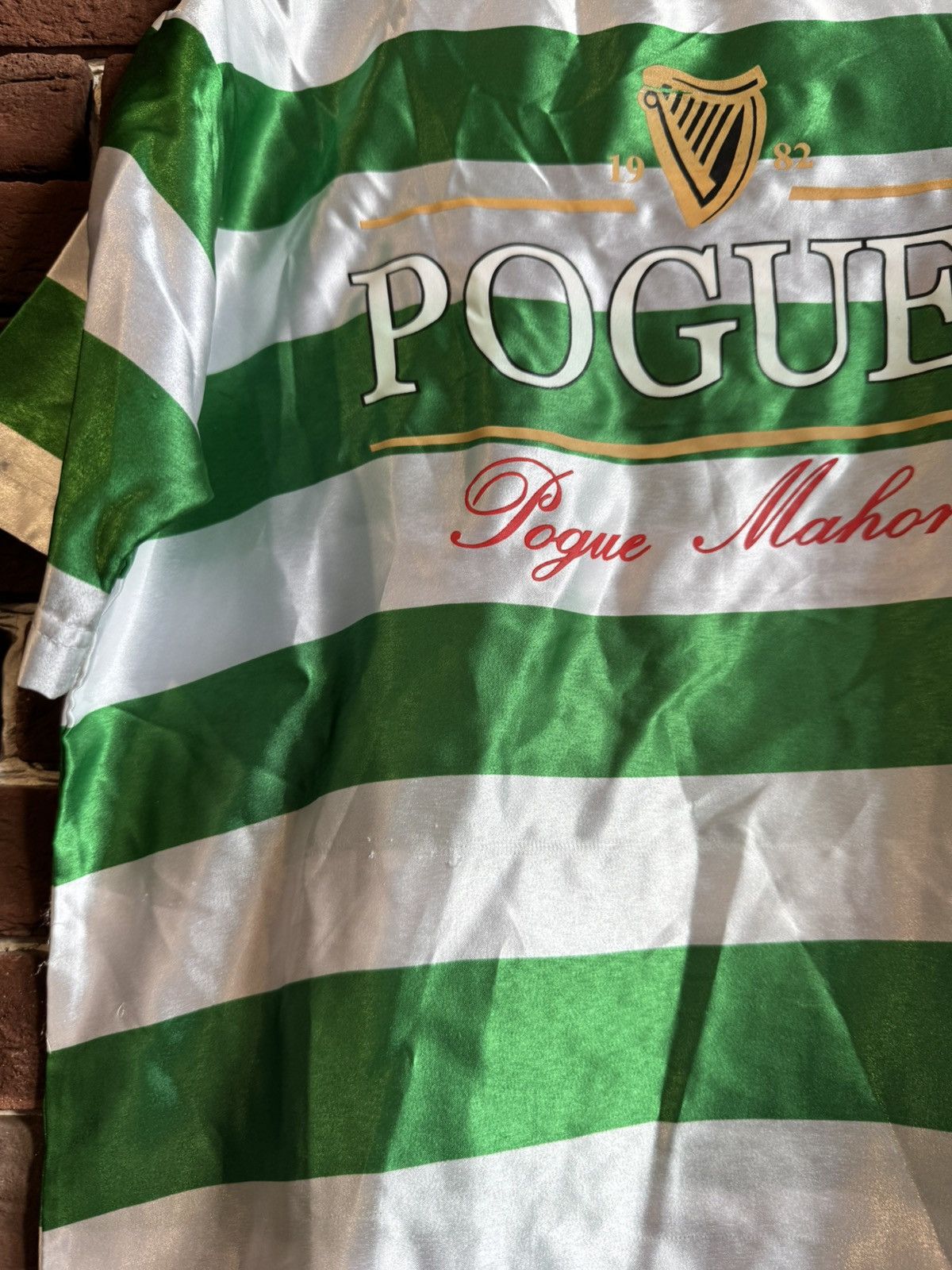 Band Tees 00s The Pogues Vintage Tour Jersey Punk Band Tee Green M Size US M / EU 48-50 / 2 - 4 Thumbnail