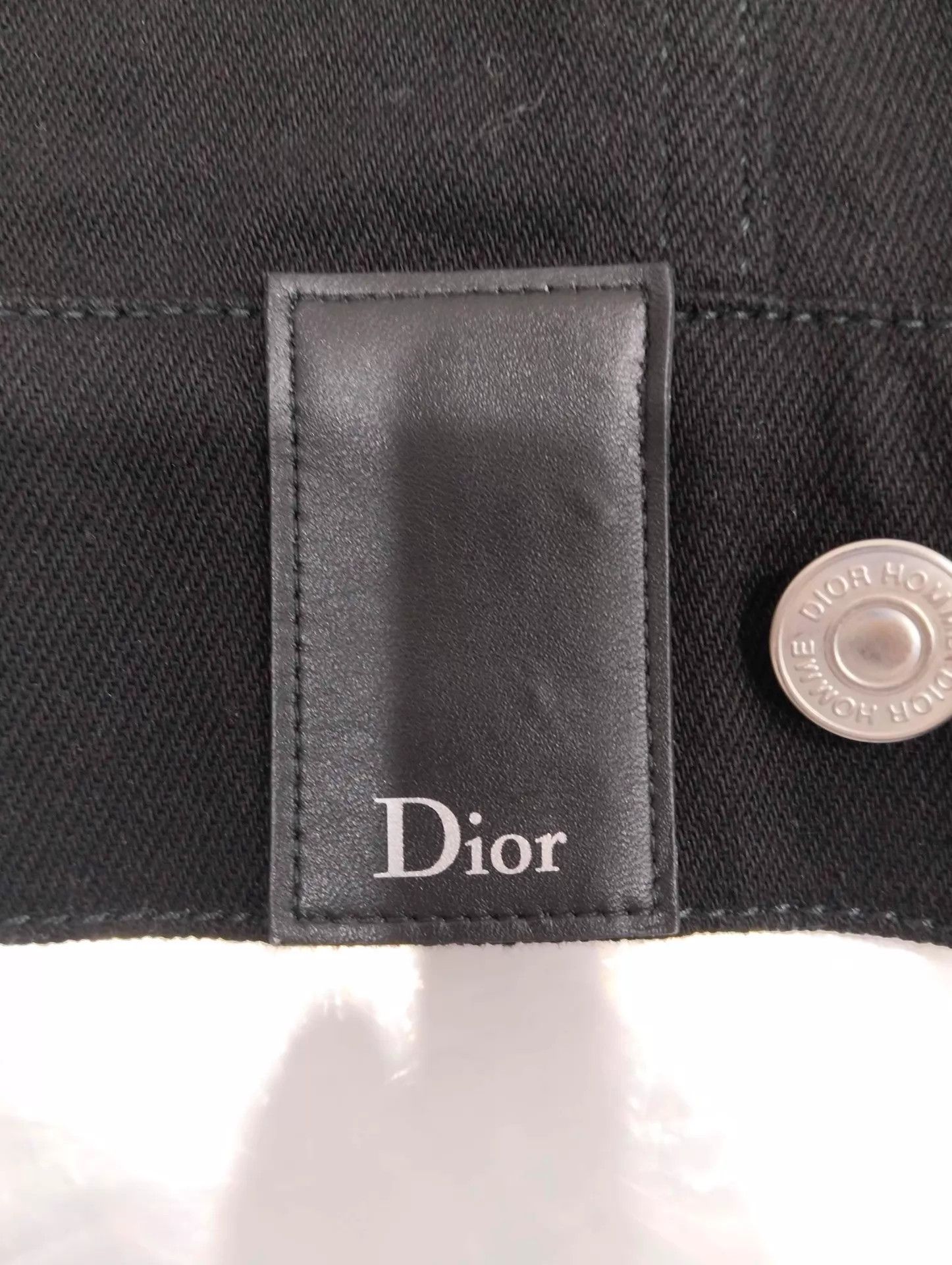 Dior DIOR Logo Long-Sleeve Denim Jacket 48 Size US M / EU 48-50 / 2 - 6 Thumbnail