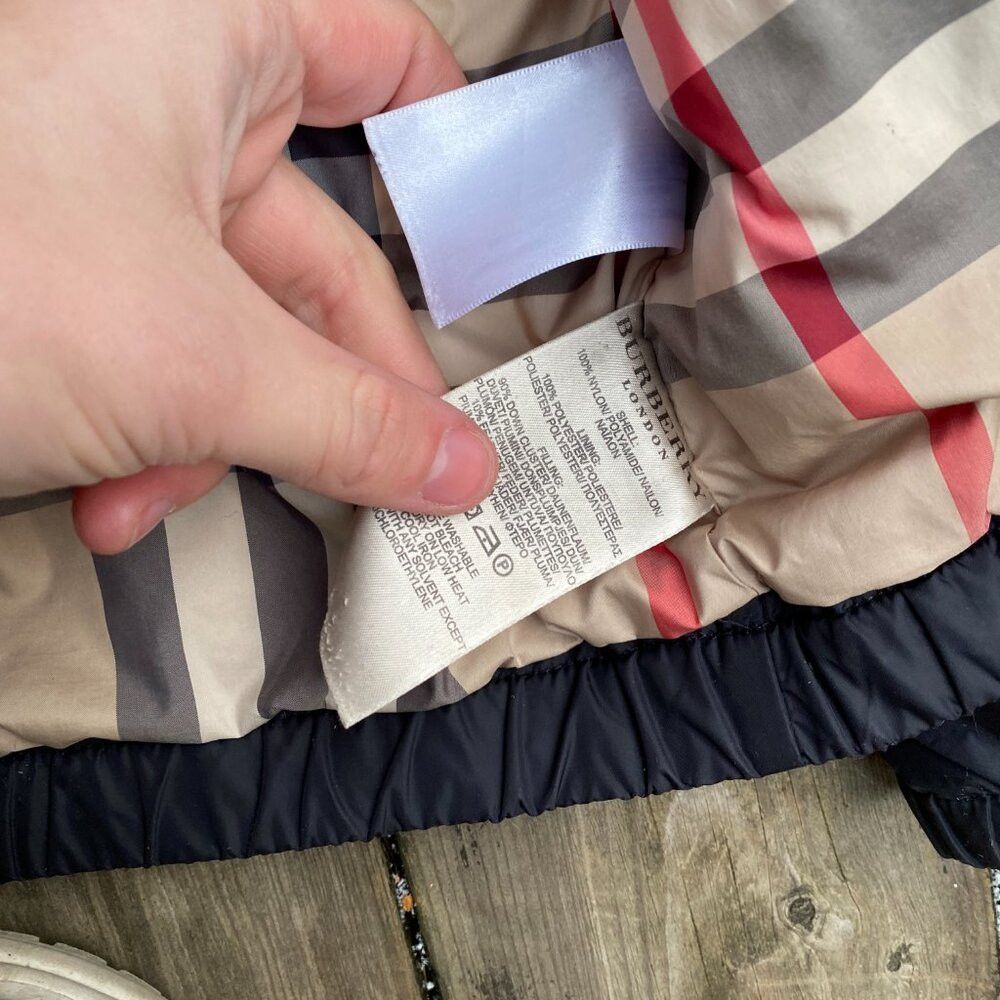 Burberry Burberry Novacheck Down Puffer Jacket Black Medium Coat Size US M / EU 48-50 / 2 - 3 Thumbnail