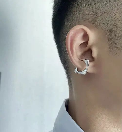 Designer × Vintage Retro punk earrings Size ONE SIZE - 1 Thumbnail