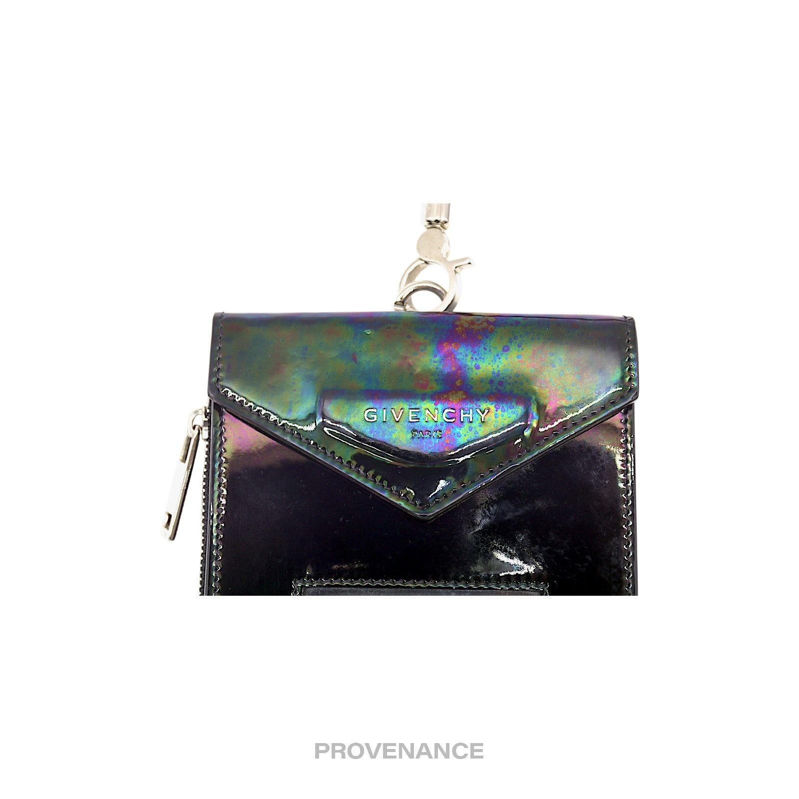Givenchy 🔴 Givenchy Logo Neck Phone Lanyard Wallet - Iridescent Size ONE SIZE - 5 Thumbnail