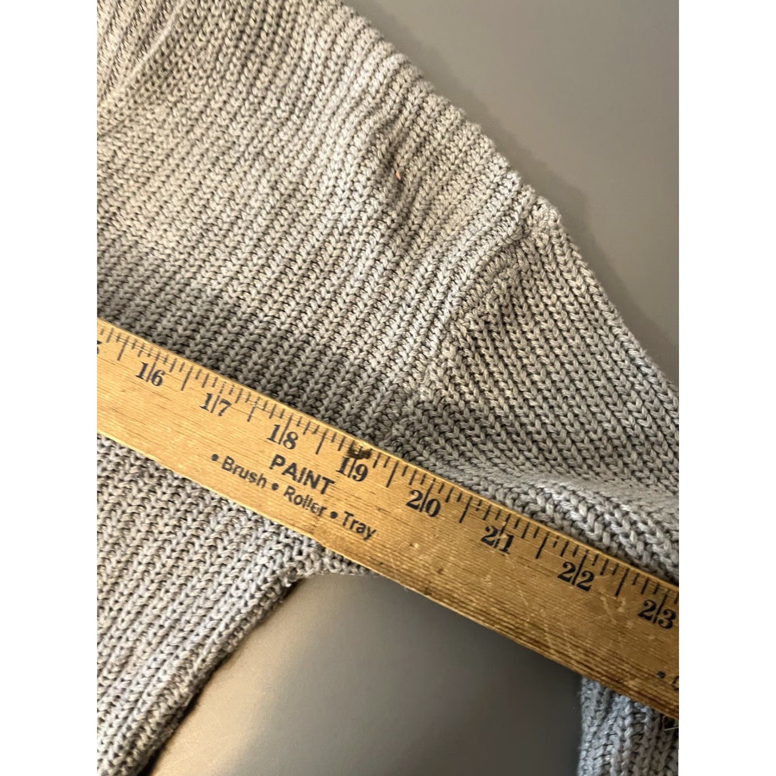 Guess VINTAGE GUESS Blue Open V-Neck Sweater Shirt Womens M Blue Open Zips Sleeve Pullover Size M Size M / US 6-8 / IT 42-44 - 5 Thumbnail