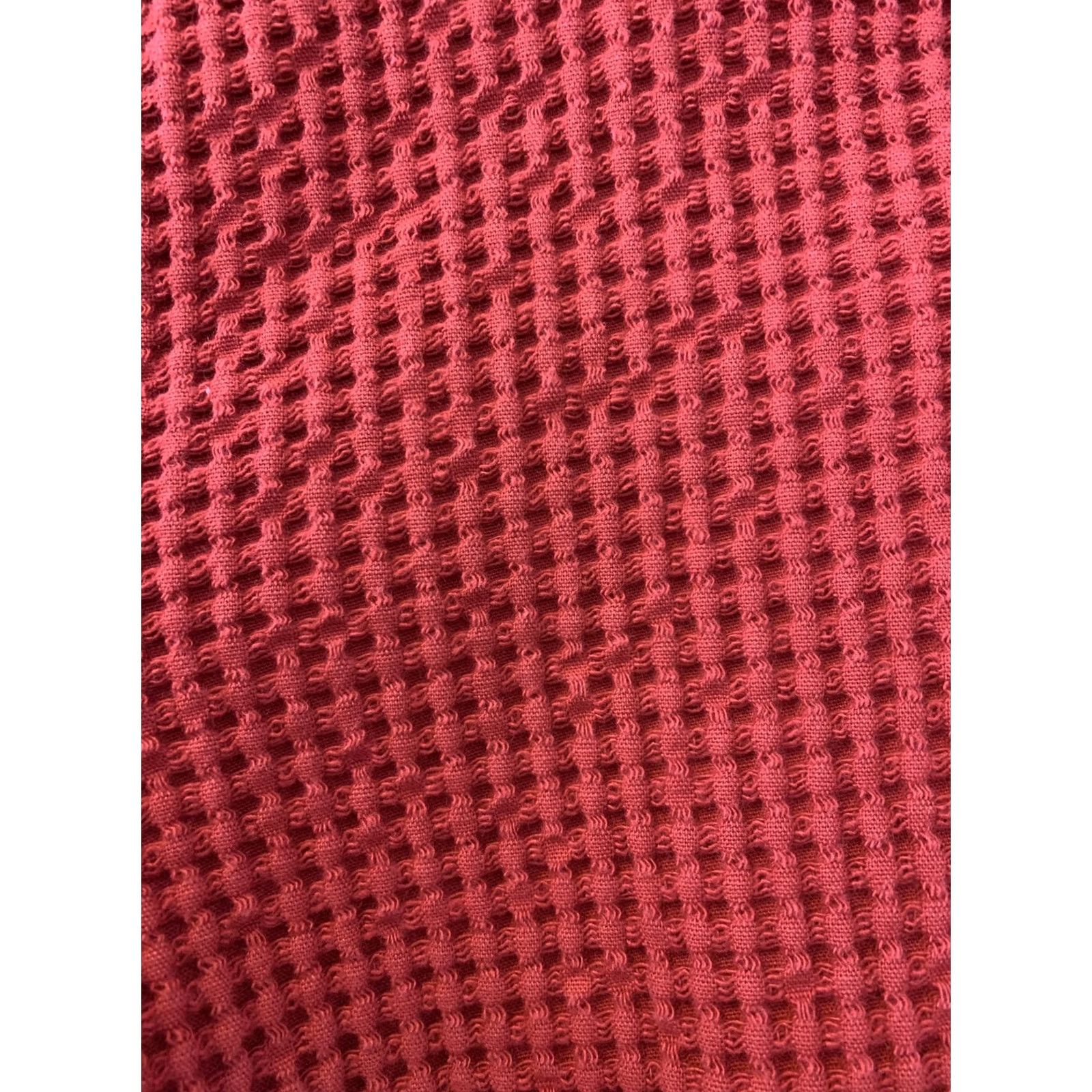 Vintage Cabela’S Weathered Red Waffle Knit Womens Jacket Sz L-5962 Size L / US 10 / IT 46 - 6 Thumbnail
