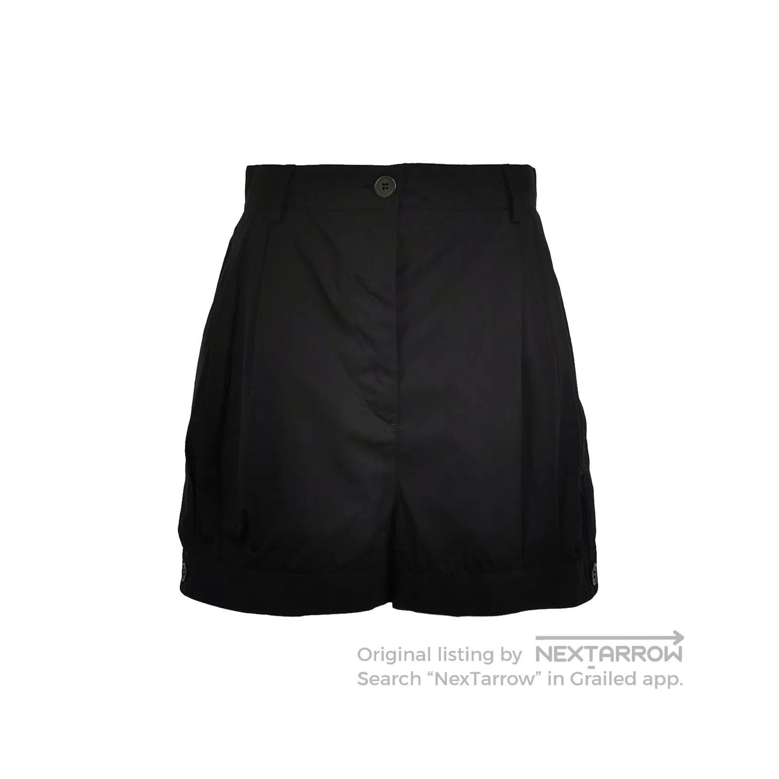 Prada Prada Black Cotton Shorts for Women . Size 41" - 1 Thumbnail