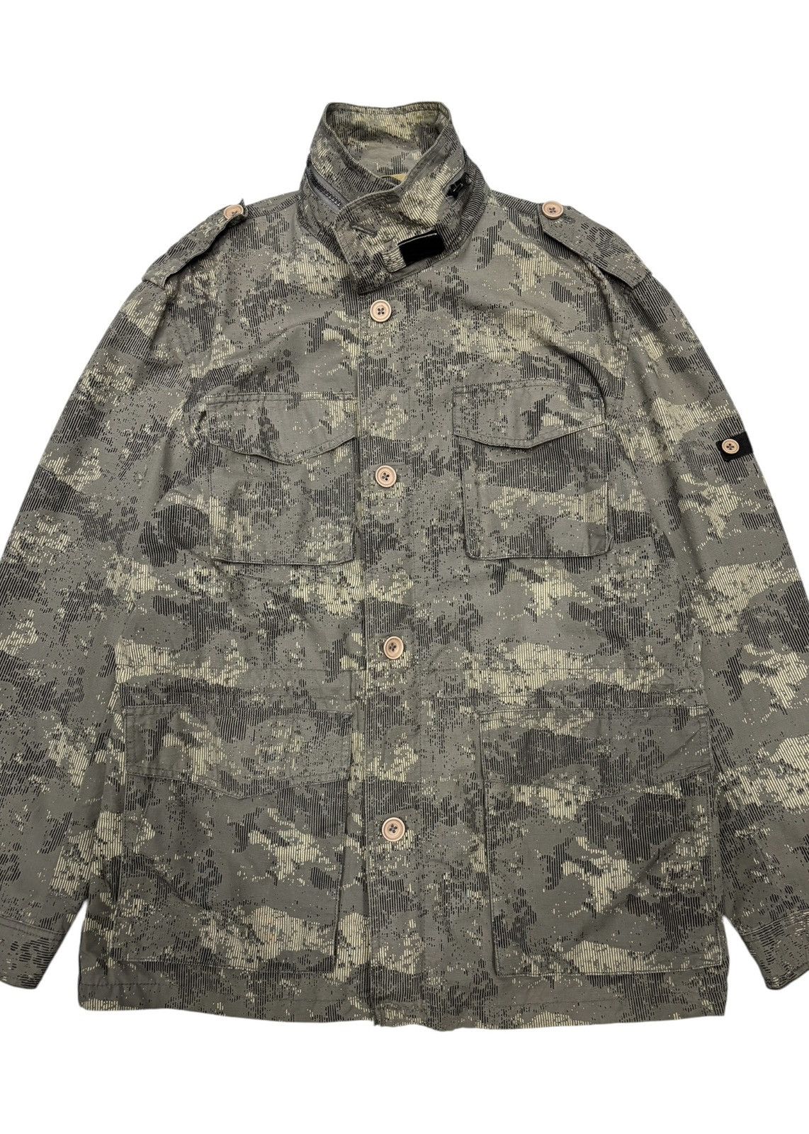 Kapital 🔥ALLIX DESIGN DIGITAL CAMOUFLAGE UTILITY JACKET STONE ISLAND Size US M / EU 48-50 / 2 - 9 Thumbnail