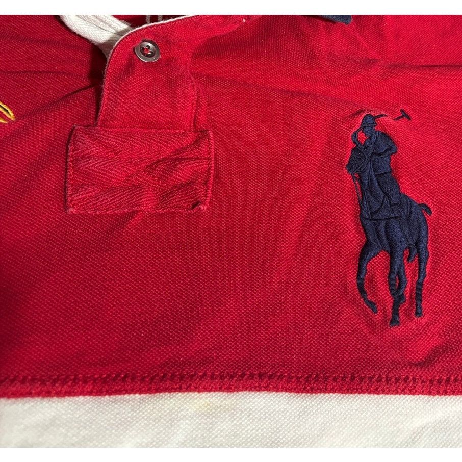 Polo Ralph Lauren Boy's XL 18/20 | POLO Ralph Lauren Pony USA Polo Rugby Shirt Size US XL / EU 56 / 4 - 5 Thumbnail