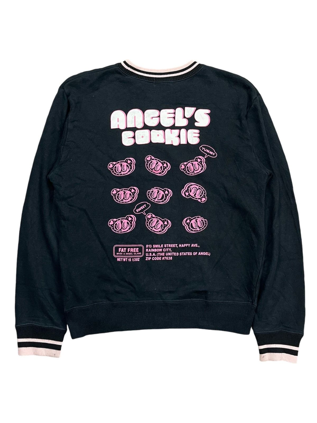 Angel Blue 2000s Angel Blue - Happy Cookie Sweatshirt Size US M / EU 48-50 / 2 - 2 Thumbnail