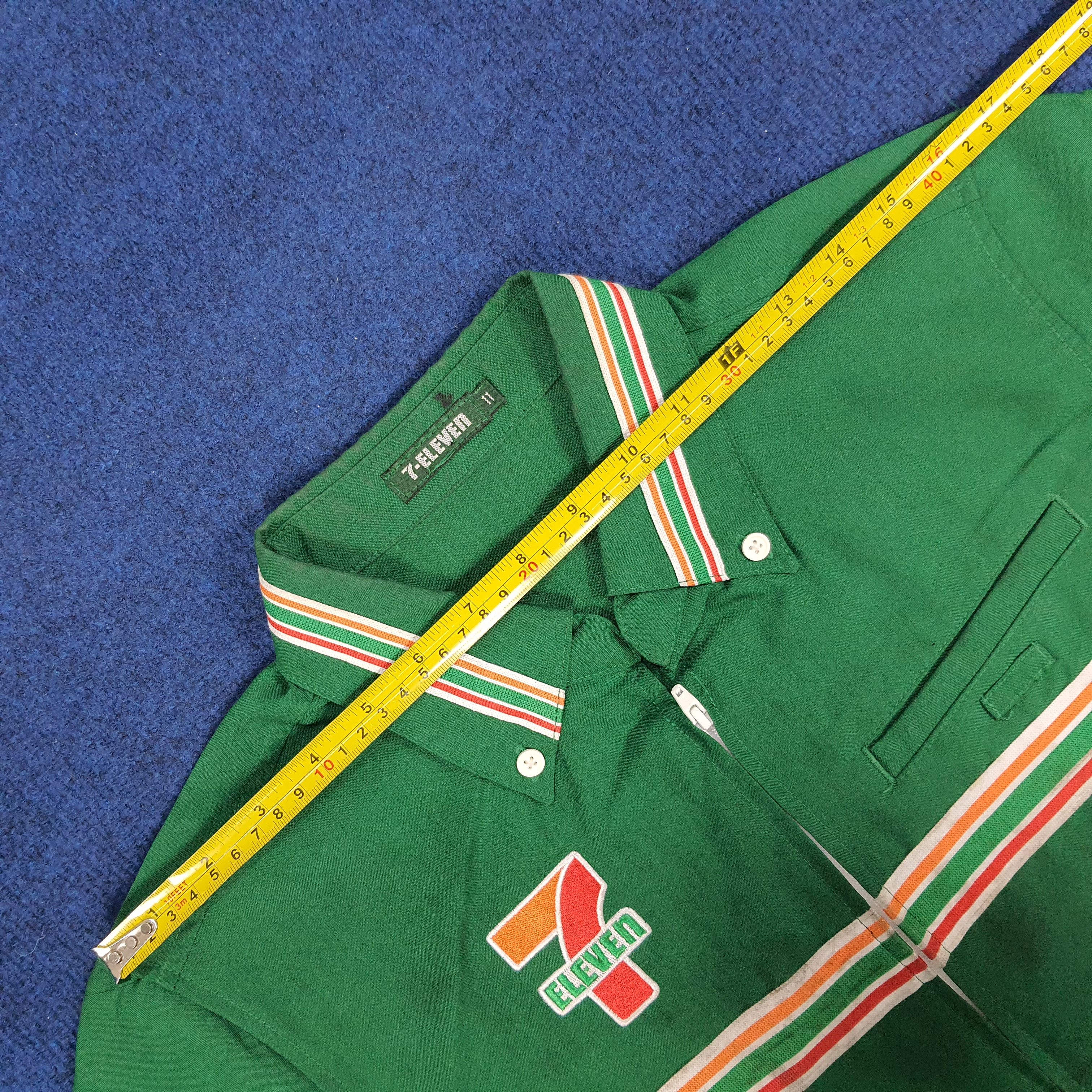 Japanese Brand × Vintage Vintage 7 Eleven Japanese Edition Workwear Staff Uniform Size US S / EU 44-46 / 1 - 9 Thumbnail