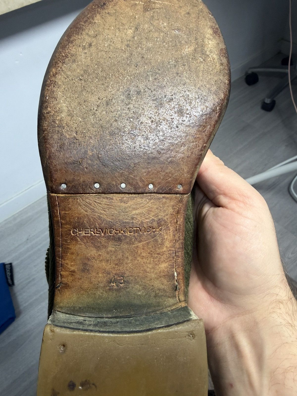 Cherevichkiotvichki Cherevichkiotvichki Corduroy Ankle Boots Size US 9 / EU 42 - 9 Thumbnail